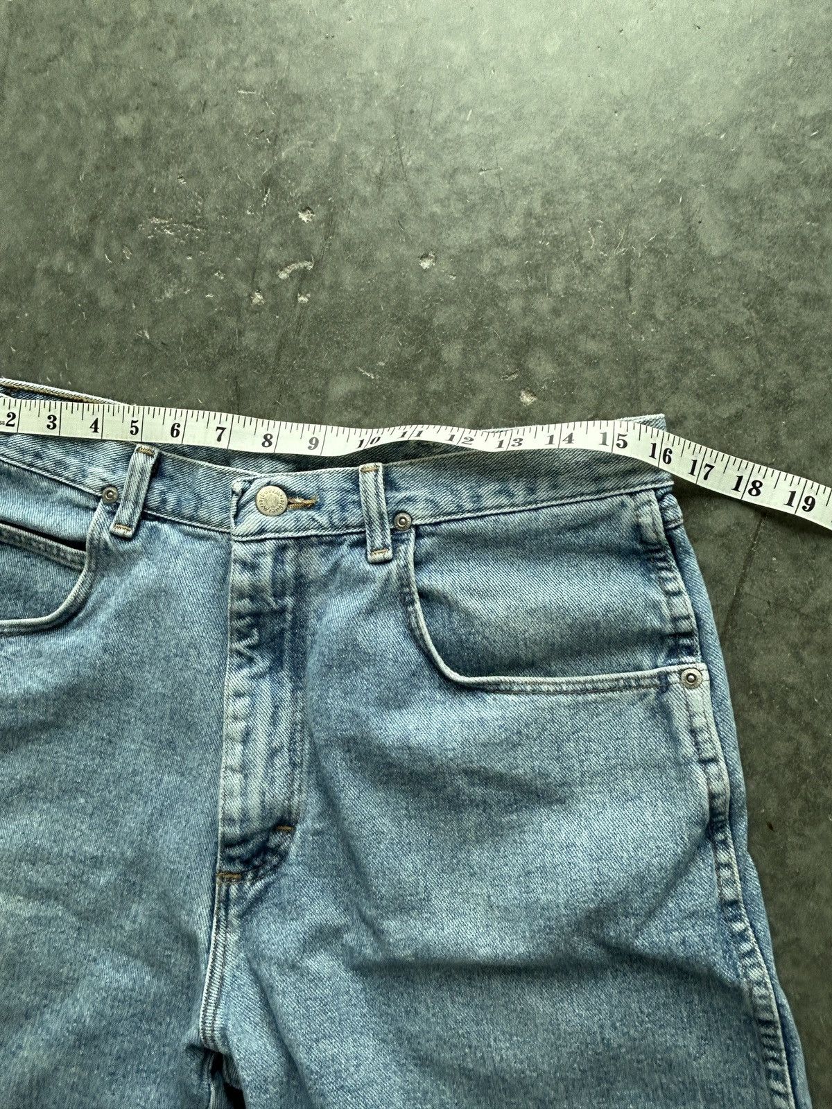 Wrangler Vintage Y2K Wrangler Denim Jean Shorts Size US 32 / EU 48 - 8 Thumbnail