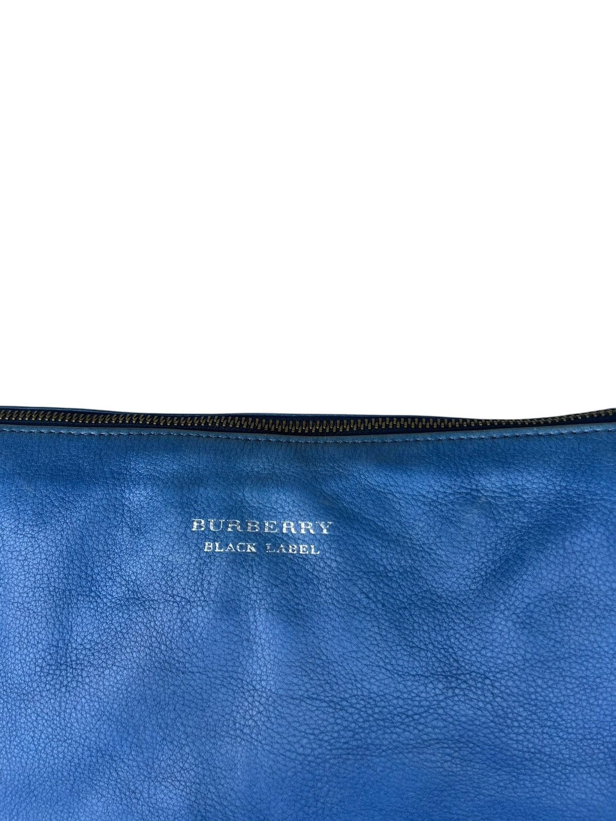 Burberry Burberry Black Label Patina Leather Clutch Bag Size ONE SIZE - 3 Thumbnail