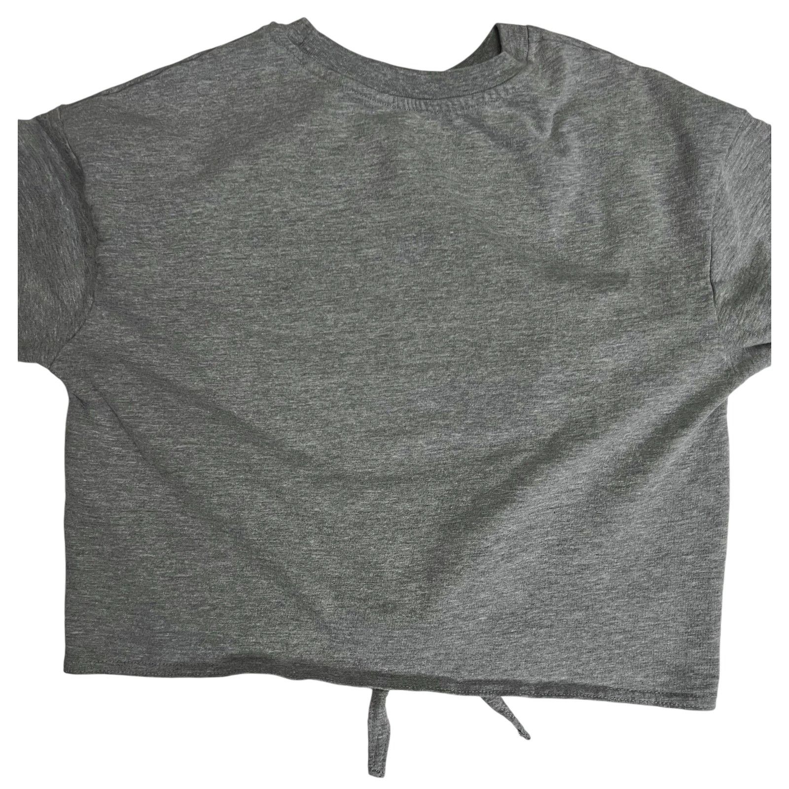 Disney Disney Mickey Mouse Tie-Front Crop Sweatshirt Gray, Small Size S / US 4 / IT 40 - 6 Thumbnail