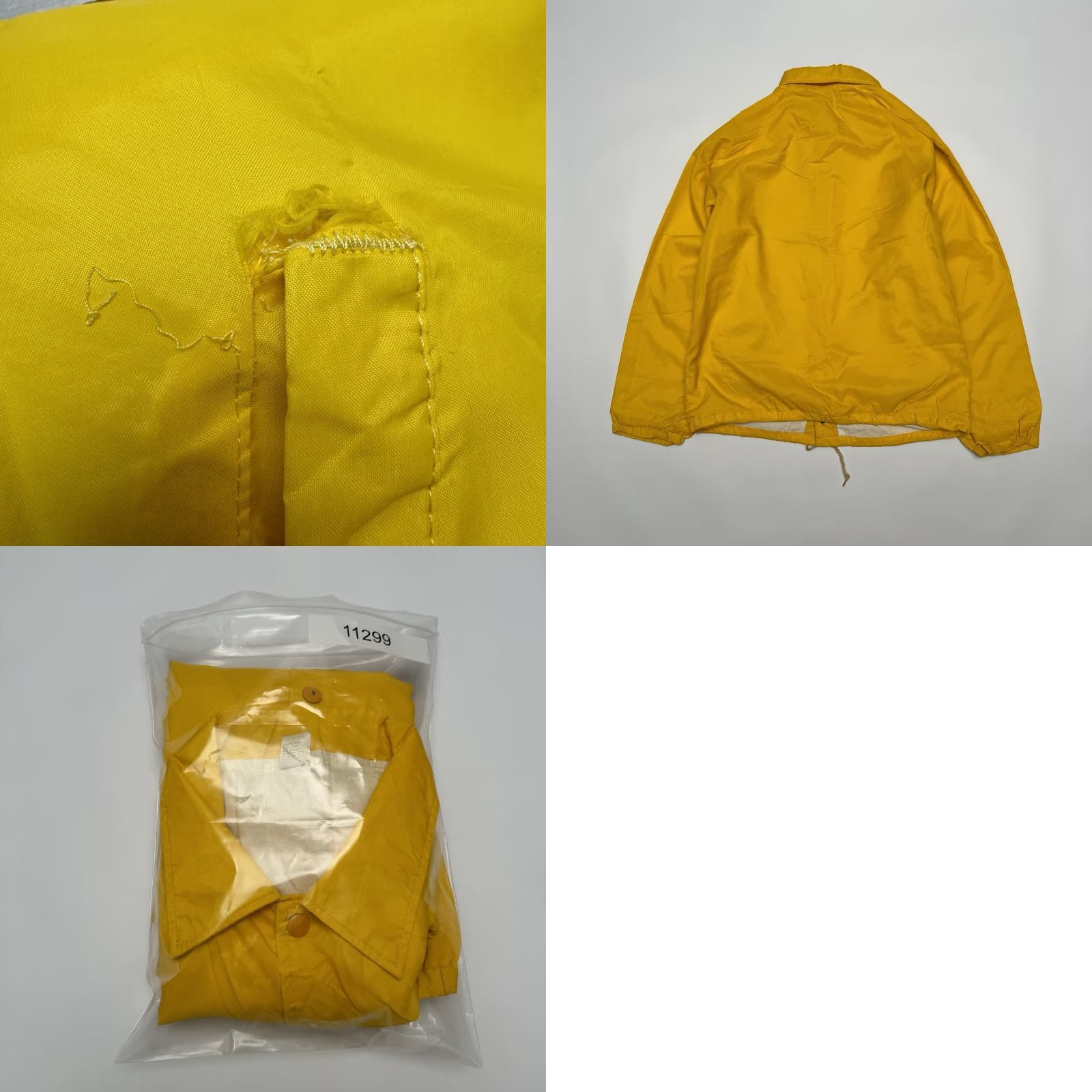 Soffe VINTAGE Soffe Athletic Jacket Mens M Yellow Windbreaker USMC Marine Corps Made USA Size US M / EU 48-50 / 2 - 8 Thumbnail