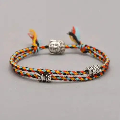 Other Buddhist Bracelet Gothic Tibetan Punk Religious Beads Size ONE SIZE - 1 Thumbnail