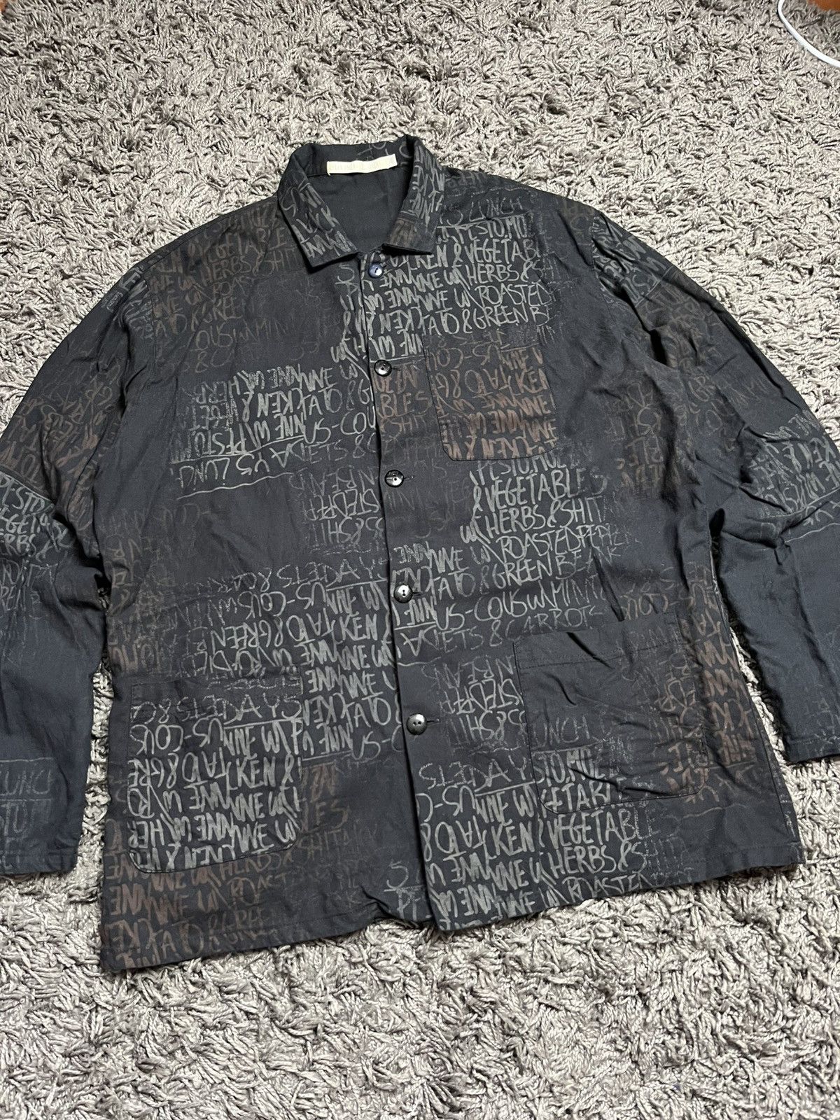 Japanese Brand Christian Cane Archive Print Shirt Jacket Harajuku Style Size US M / EU 48-50 / 2 - 3 Thumbnail