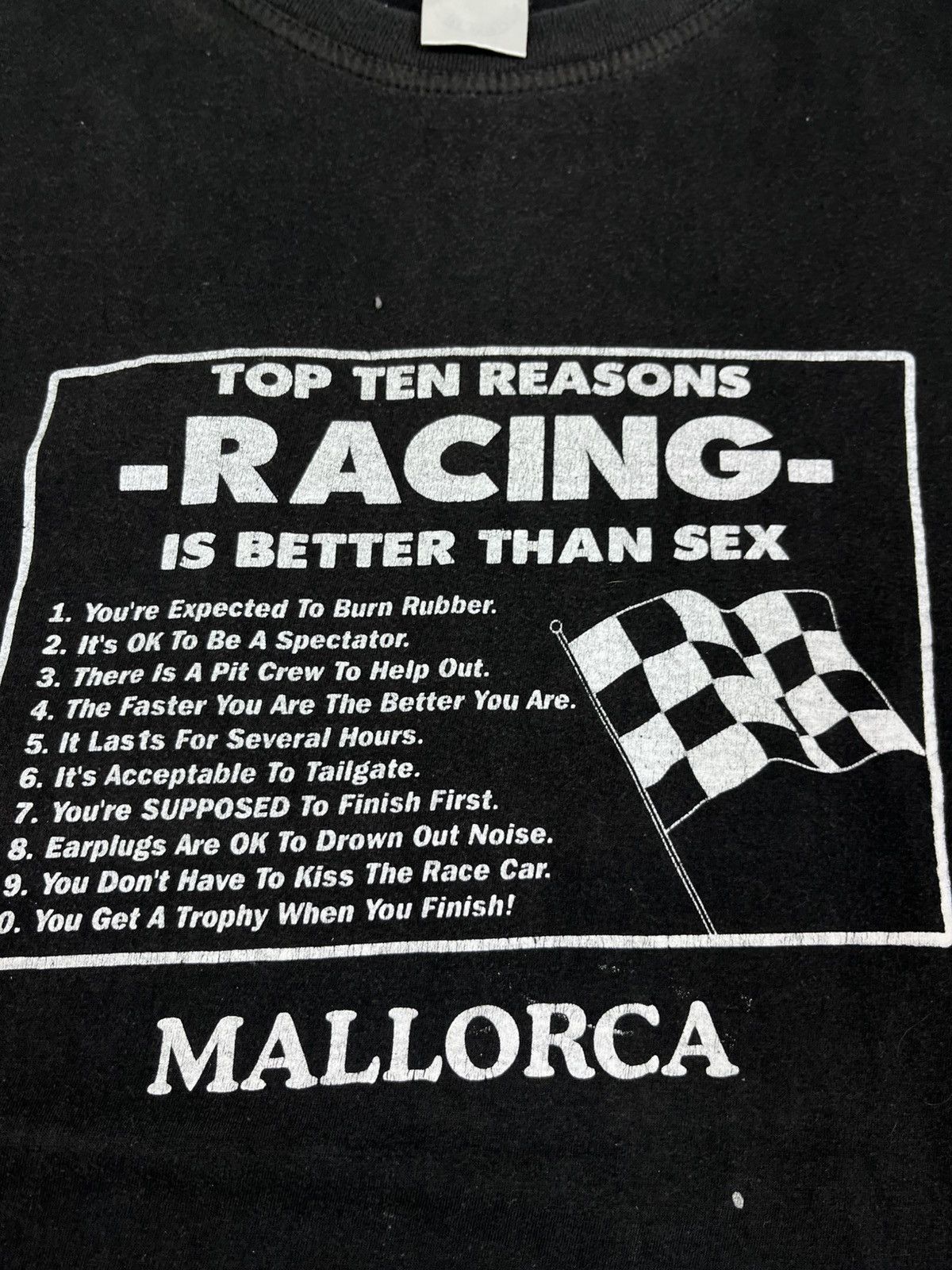 Vintage Vintage Faded Mallorca Racing Logo T Shirt size Xl Size US XL / EU 56 / 4 - 6 Thumbnail