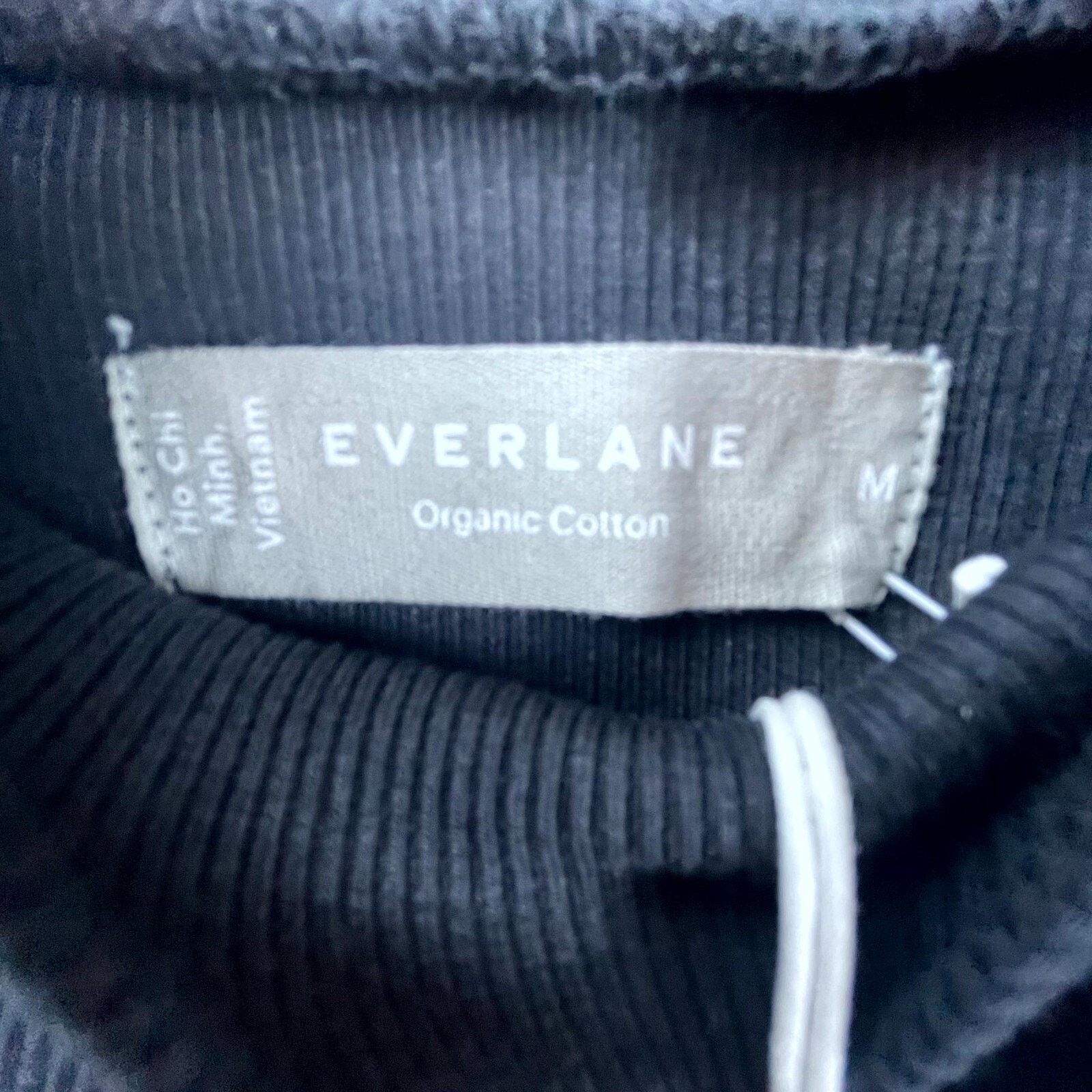 Everlane Everlane Sweater Vest Women Med Black Organic Layer Neutral Size M / US 6-8 / IT 42-44 - 3 Thumbnail