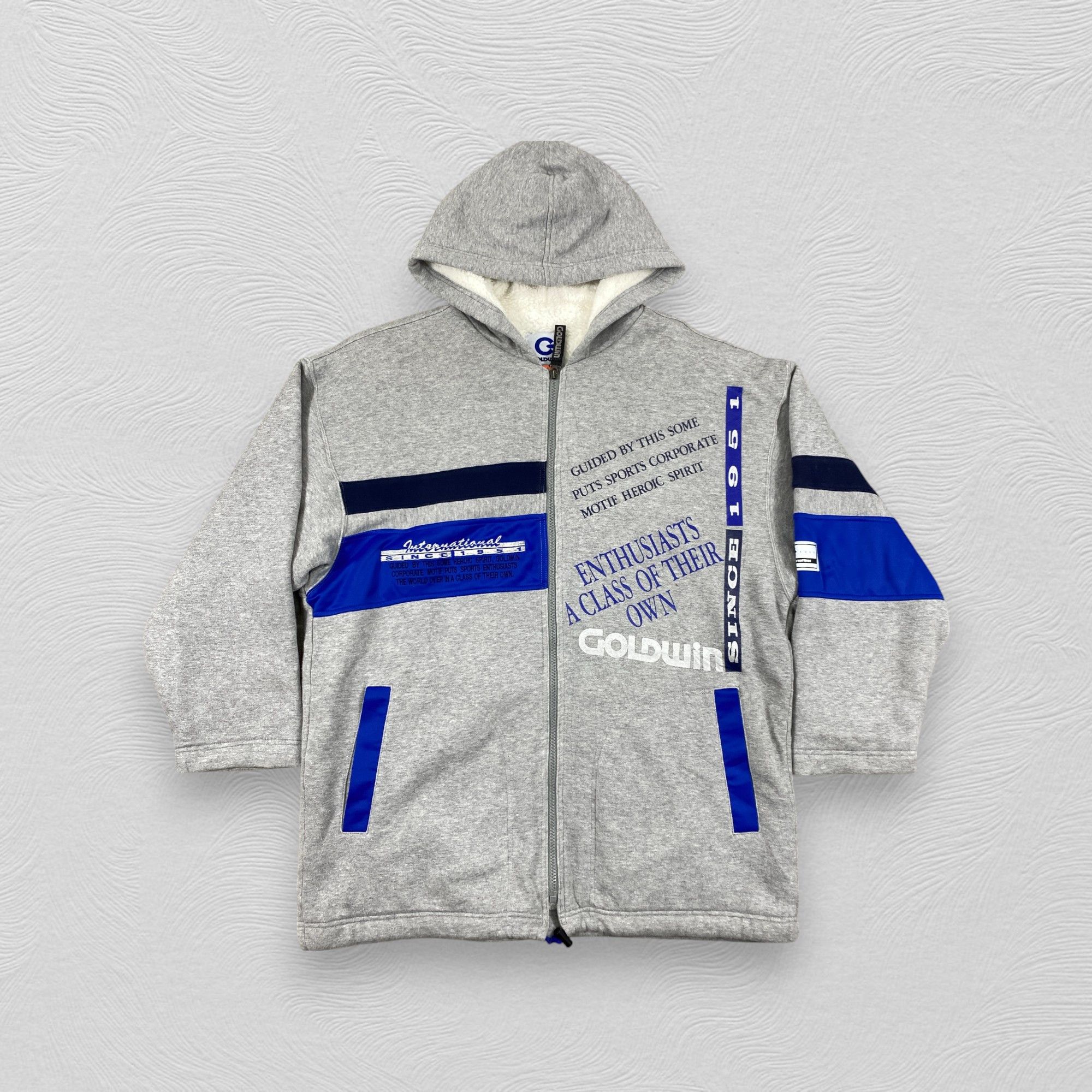 Vintage Goldwin Zipper Hoodie Jacket- J202