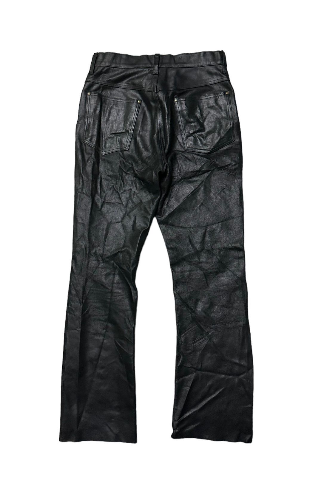 Leather Harley davidson leather pants Size US 30 / EU 46 - 6 Thumbnail