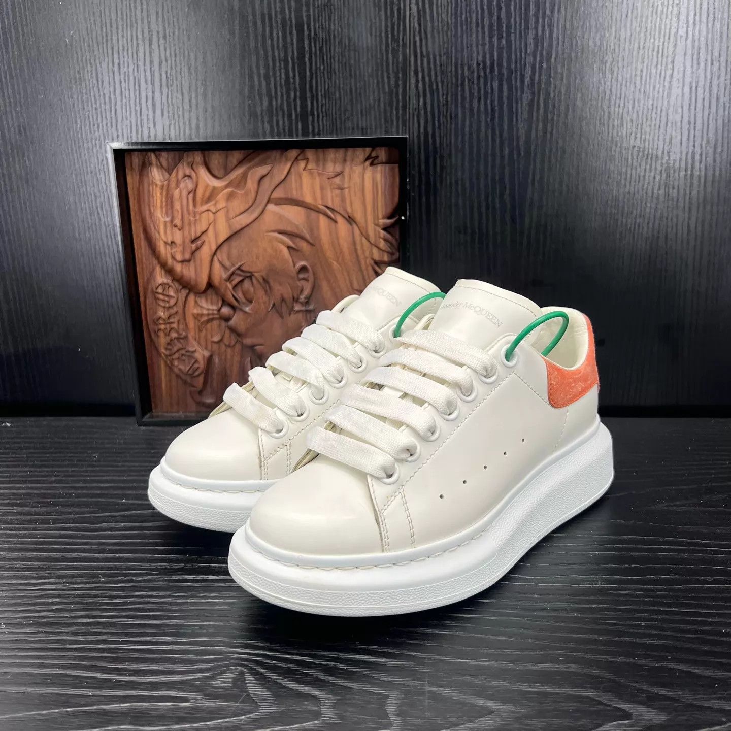 Alexander McQueen Alexander McQueen White Red Red Tail Sneakers 36 Size US 5.5 / IT 35.5 - 1 Thumbnail