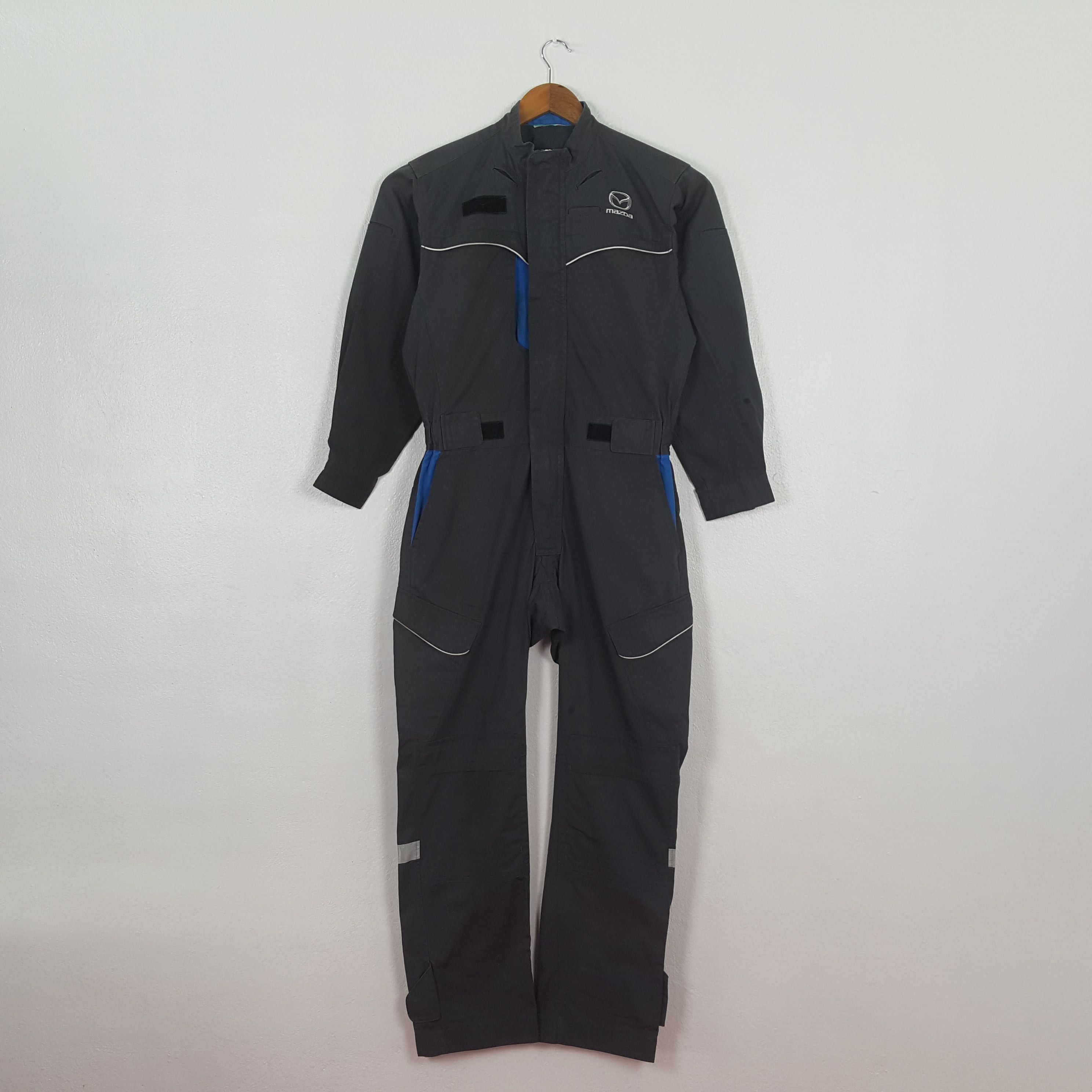 Japanese Brand Vintage Mazda Japan Motorsport Racing Team Coverall C305N3 Size US M / EU 48-50 / 2 - 4 Thumbnail