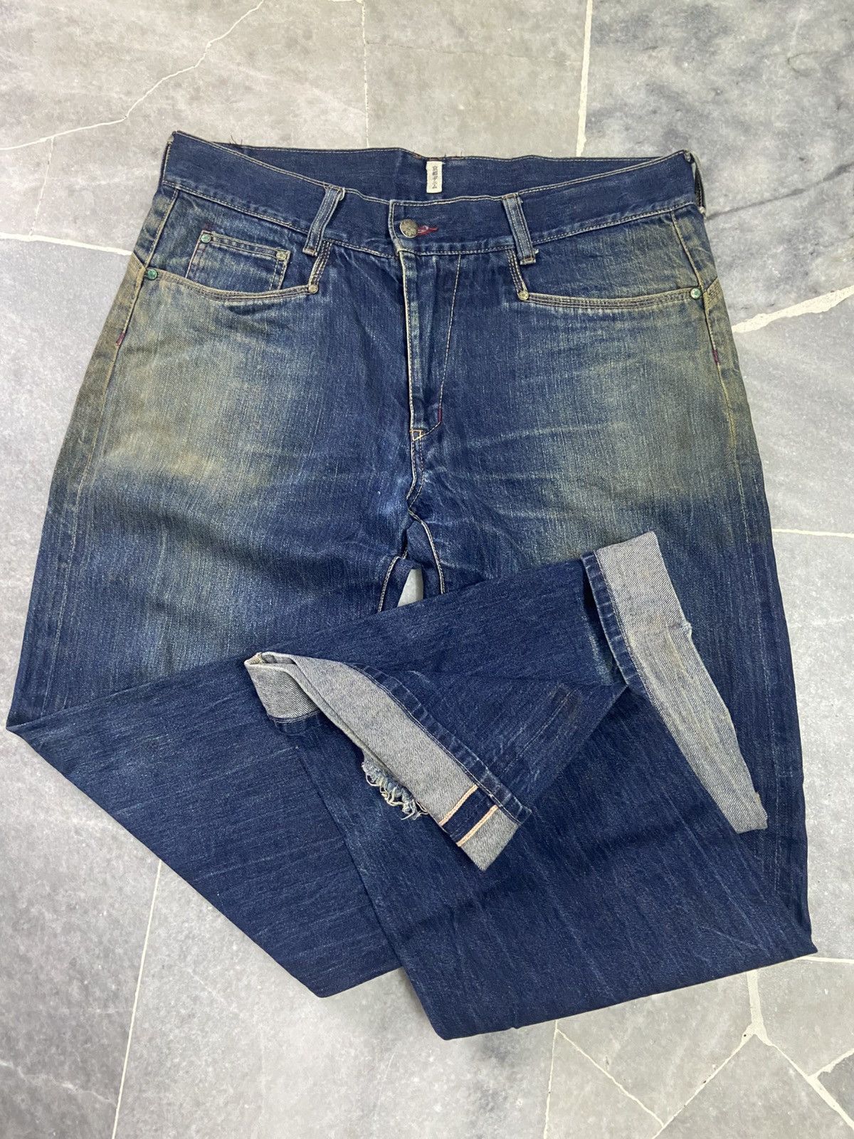 Mizra Jeans Kyoto kyoto denim jeans Size US 34 / EU 50 - 2 Thumbnail