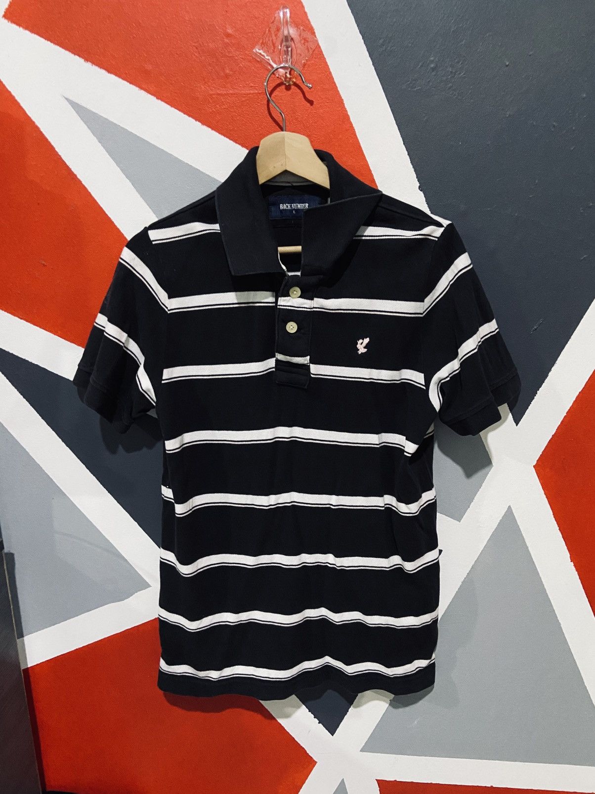 Japanese Brand Baca Number Polo Tee Size US M / EU 48-50 / 2 - 1 Thumbnail