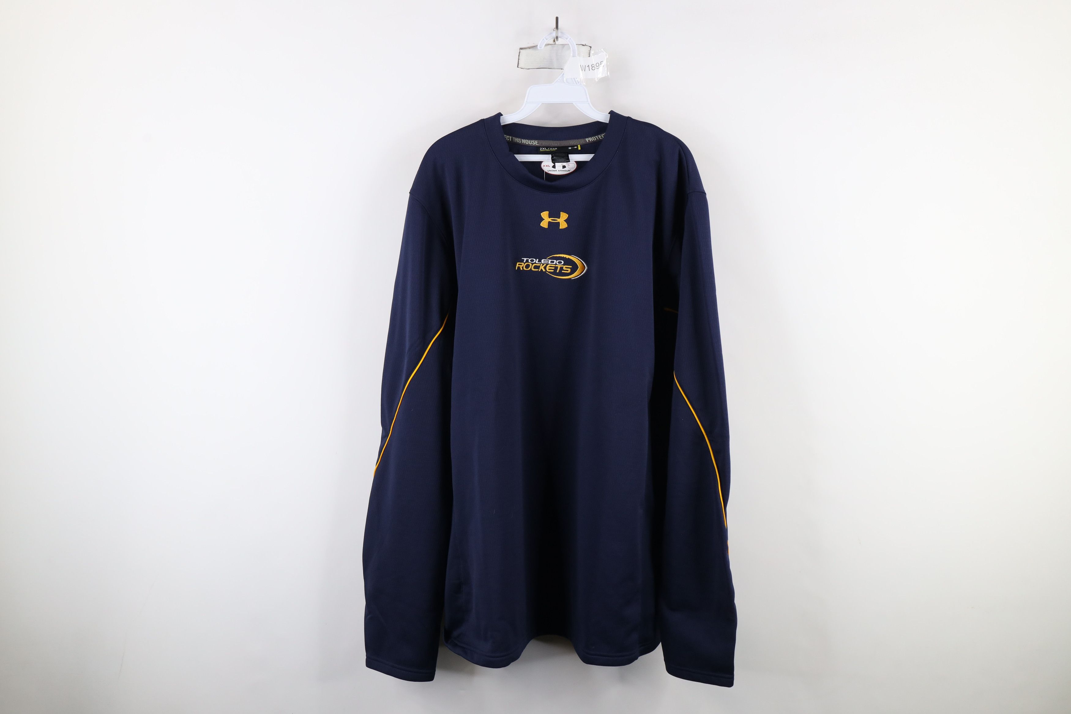 Under Armour × Vintage New Under Armour University of Toledo Brushed Fleece Sweater Size US XXL / EU 58 / 5 - 1 Thumbnail