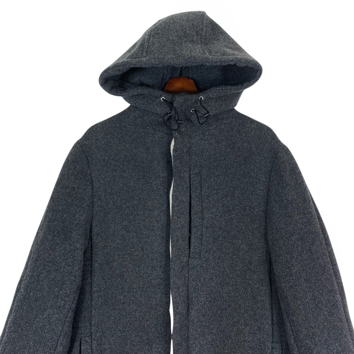 Vintage Vintage 7 MAY Shelter Leeworks 2025 Wool Long Coat Size US M / EU 48-50 / 2 - 2 Thumbnail