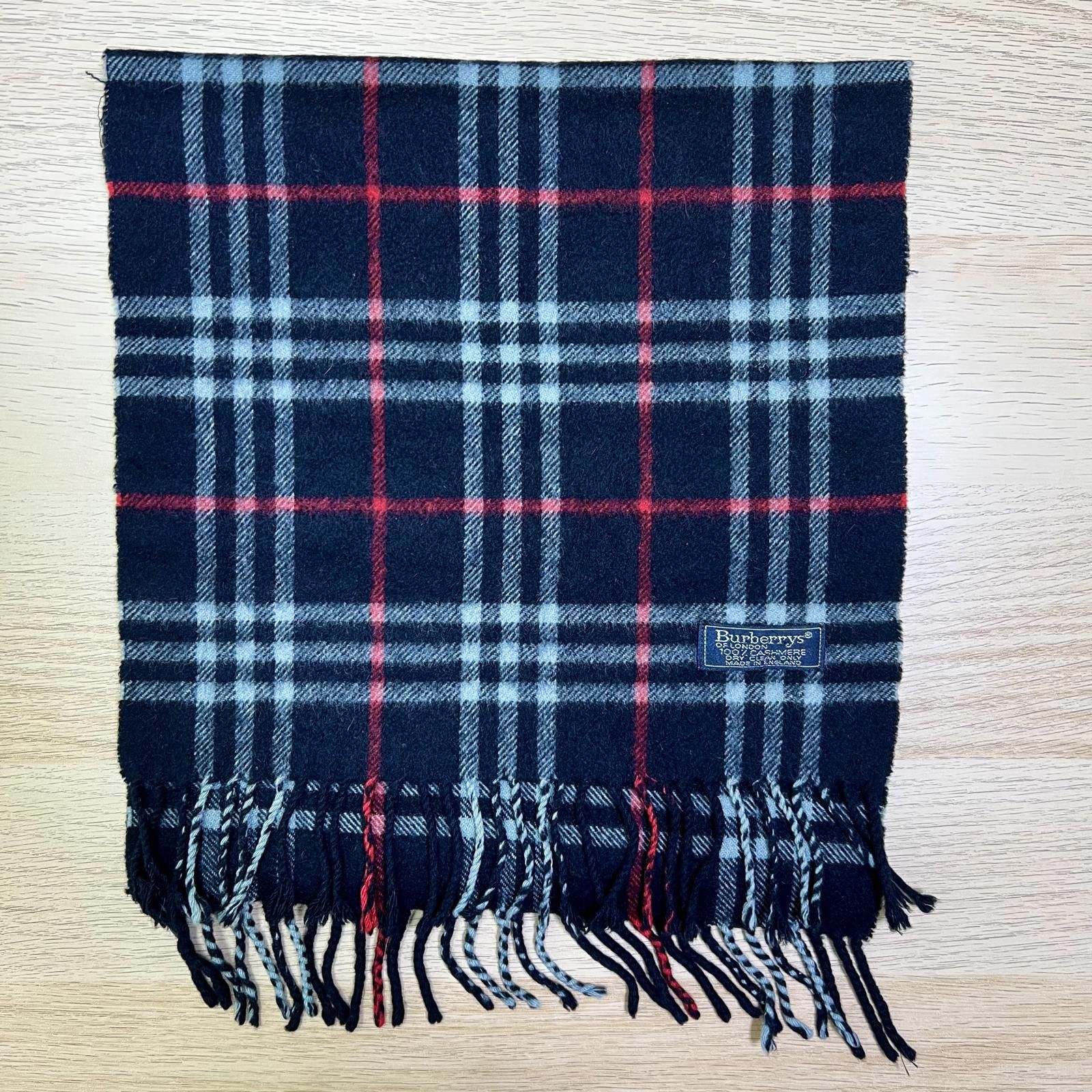 Burberry Vintage Burberrys 100% Cashmere Scarf Size ONE SIZE - 2 Thumbnail