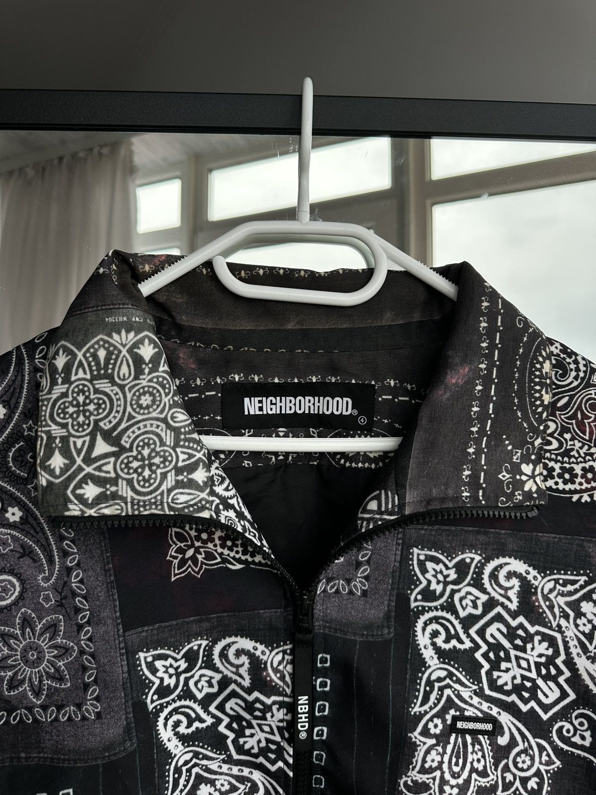 Neighborhood Neighborhood Japan Track-B/E-JKT Bandana Patchwork Jacket Size US L / EU 52-54 / 3 - 3 Thumbnail