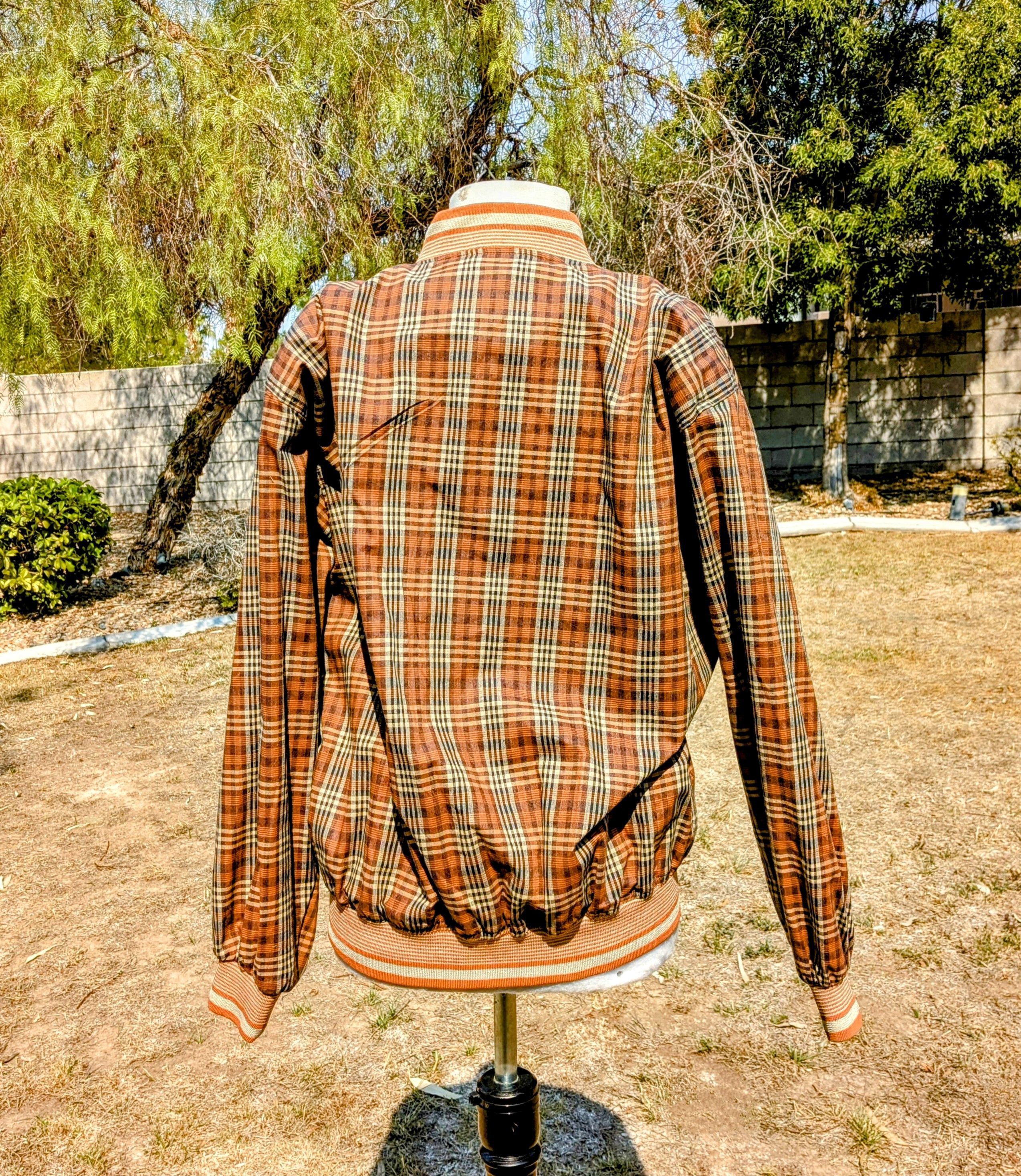 Other VTG 1990 Jack Nicklaus Plaid Burnt Orange Golf Jacket Size US M / EU 48-50 / 2 - 4 Thumbnail