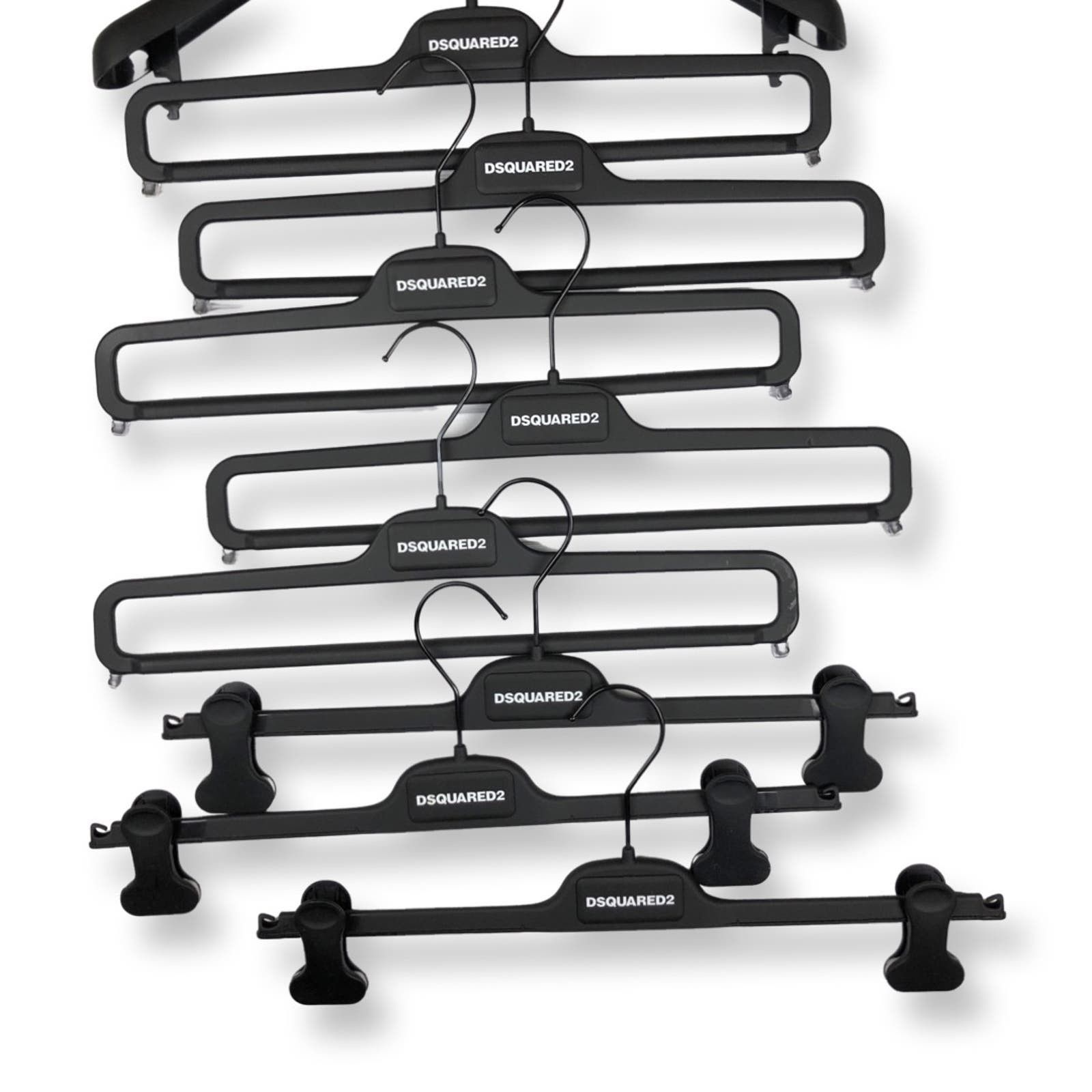 Dsquared2 Dsquared2 Logo Plastic Hangers Size ONE SIZE - 2 Thumbnail