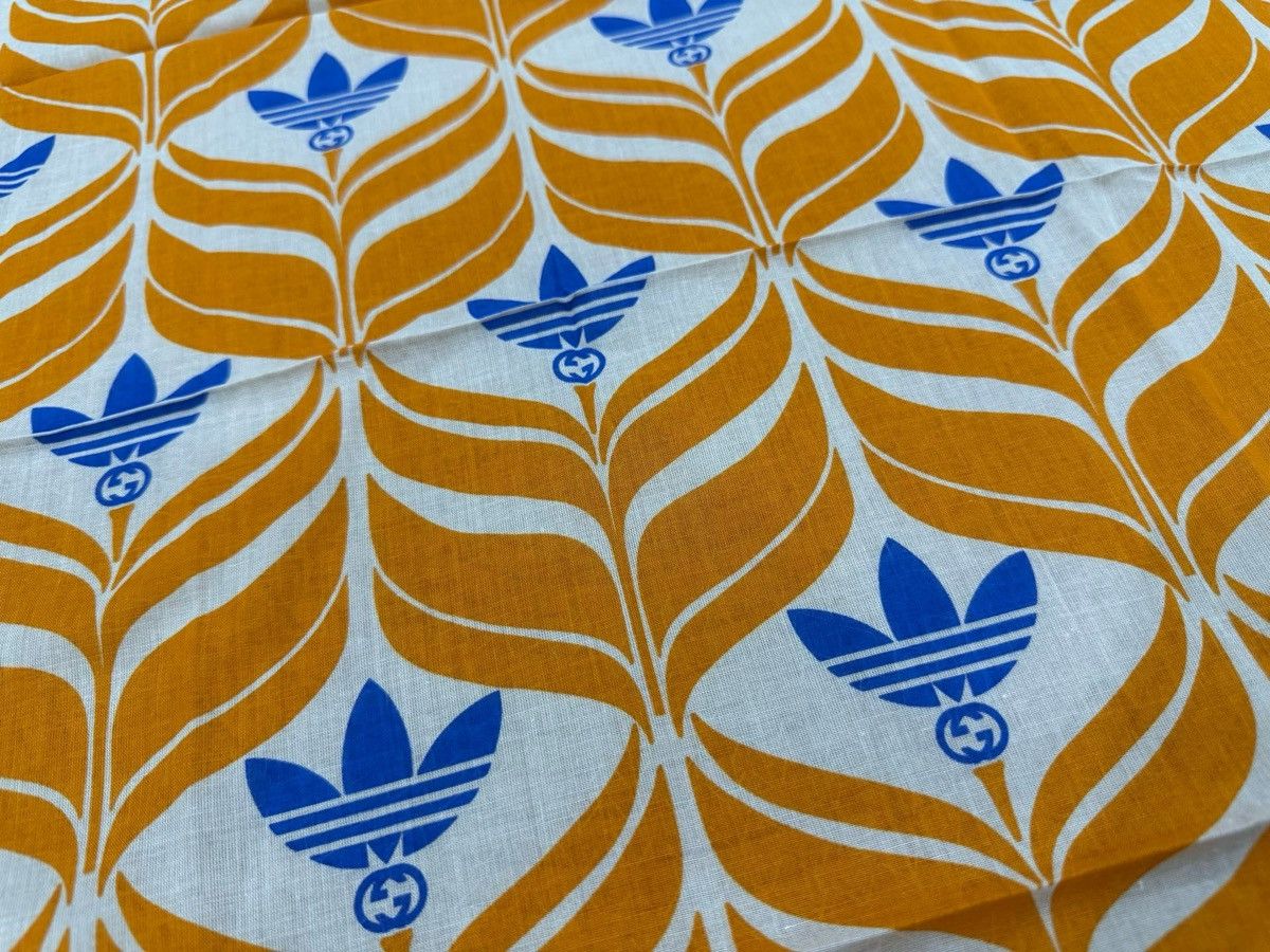 Gucci Gucci x adidas silk scarf New Size ONE SIZE - 8 Thumbnail