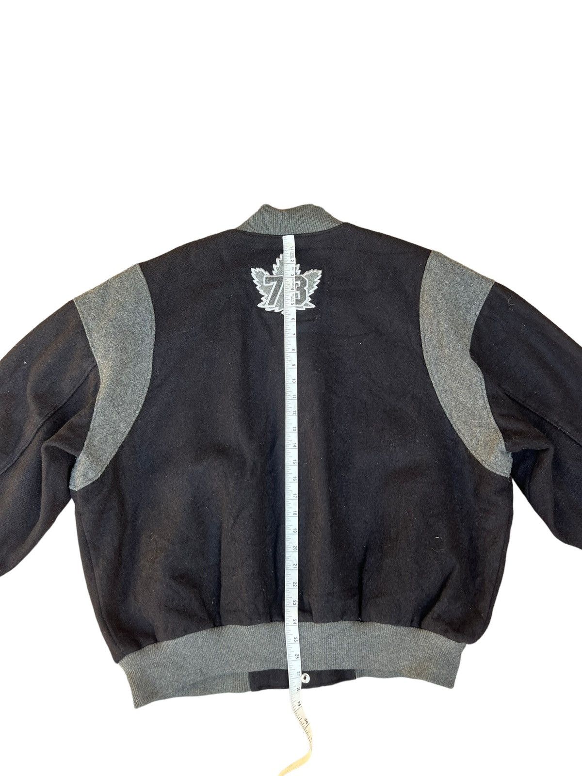 Roots Vintage ROOTS Spell Out Varsity Teddy Jacket Wool Size US XXL / EU 58 / 5 - 5 Thumbnail