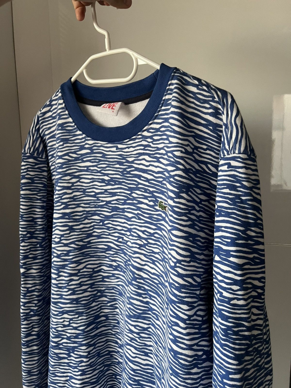 Lacoste Rare Limited Edition Lacoste Live Hong Kong Sweatshirt Size US L / EU 52-54 / 3 - 5 Thumbnail