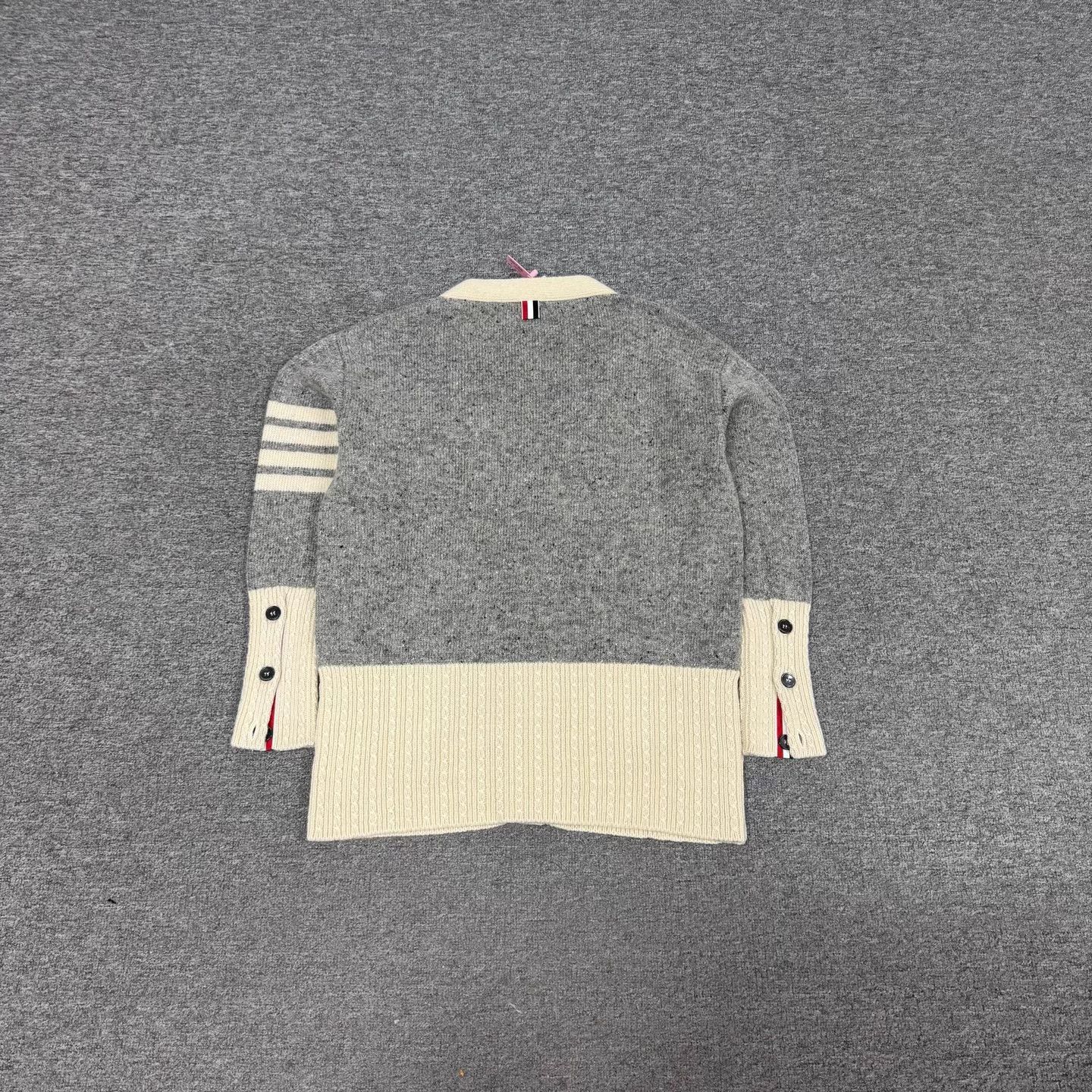 Thom Browne Thom Browne 4-stripe color blocked cardigan 38 Size XS / US 0-2 / IT 36-38 - 3 Thumbnail