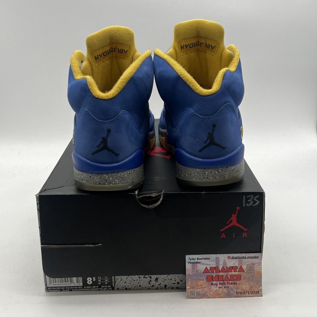 Jordan Brand Air Jordan 5 Laney Size US 8.5 / EU 41-42 - 3 Thumbnail