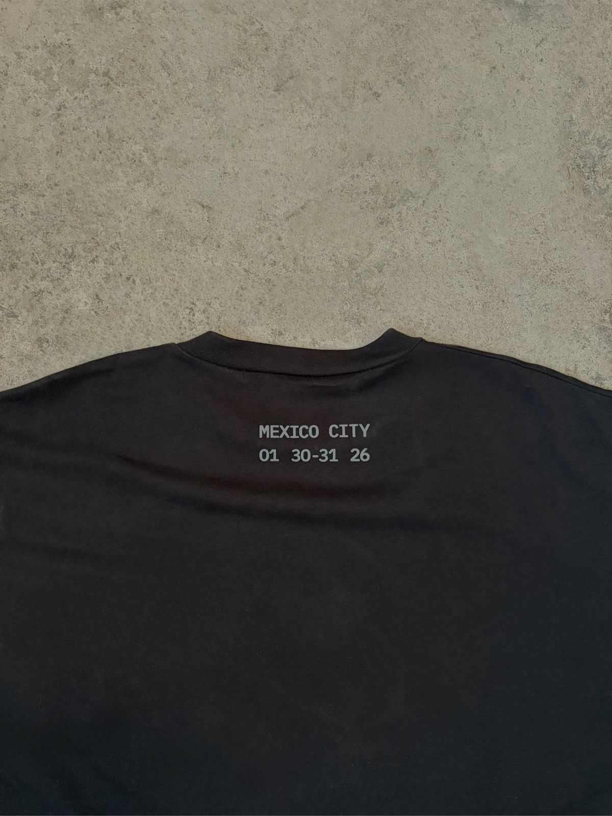 Yeezy YZY TS-07 Black T-Shirt (Mexico Concert Merch) Size US M / EU 48-50 / 2 - 4 Thumbnail