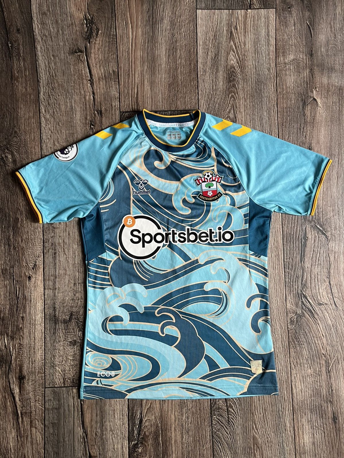 Hummel × Vintage HUMMEL Southampton 2022-2023 Away #21 Timo Livramento Shirt Size US S / EU 44-46 / 1 - 1 Thumbnail