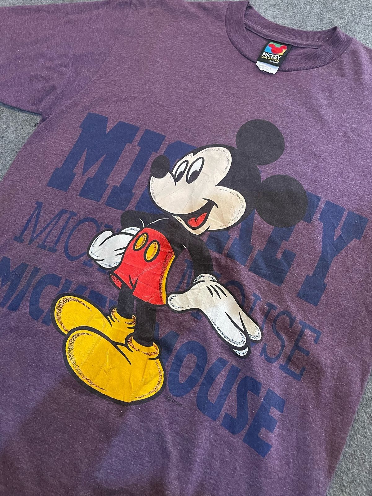 Disney DISNEY UNLIMITED T-SHIRT BY VELVA SHEEN 90s RARE Size US M / EU 48-50 / 2 - 2 Thumbnail