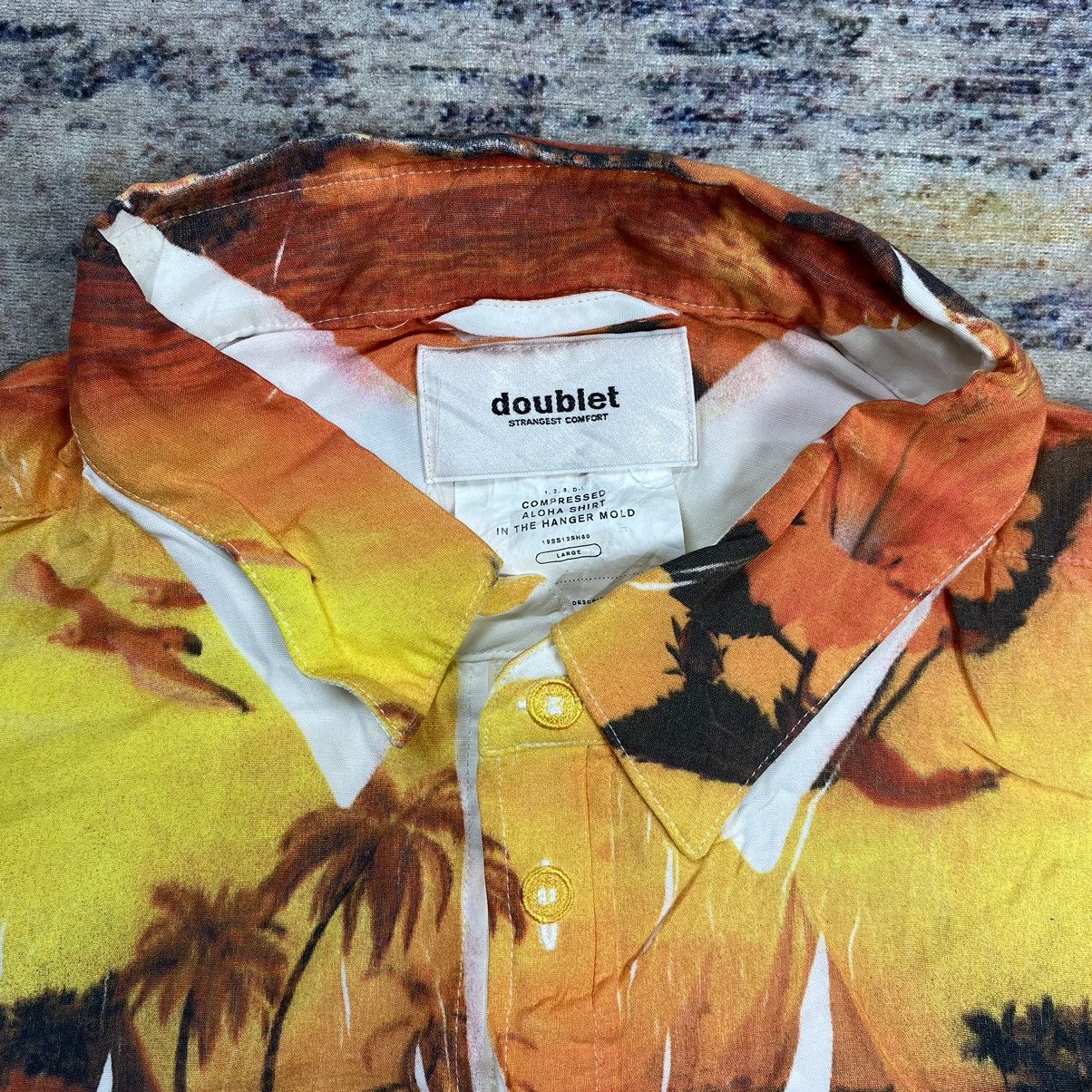 Doublet × Japanese Brand Doublet aloha hawaiian rayon shirt Size US L / EU 52-54 / 3 - 5 Thumbnail