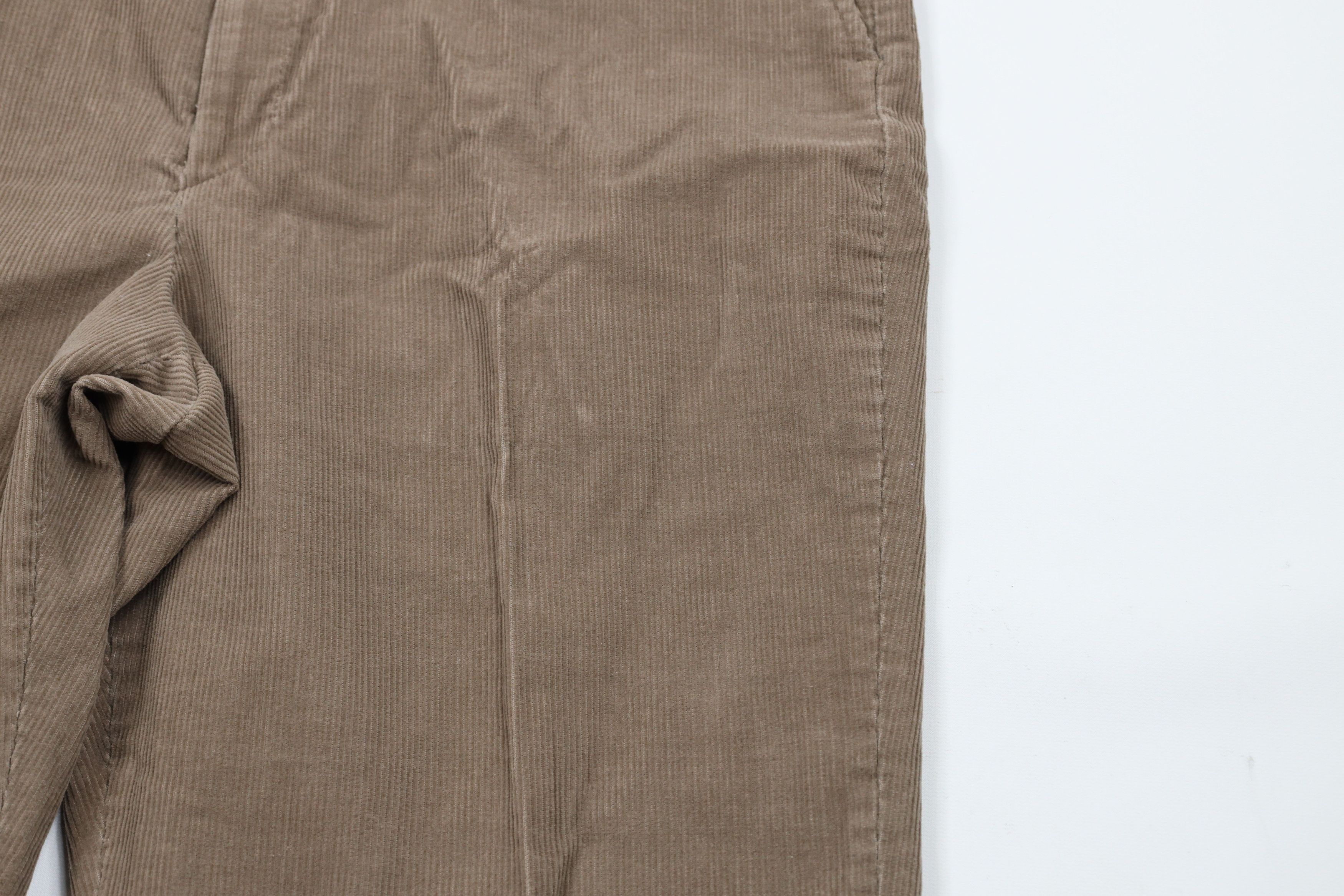 Vintage Vintage 90s Streetwear Wide Leg Corduroy Chino Pants Beige Size US 36 / EU 52 - 5 Thumbnail