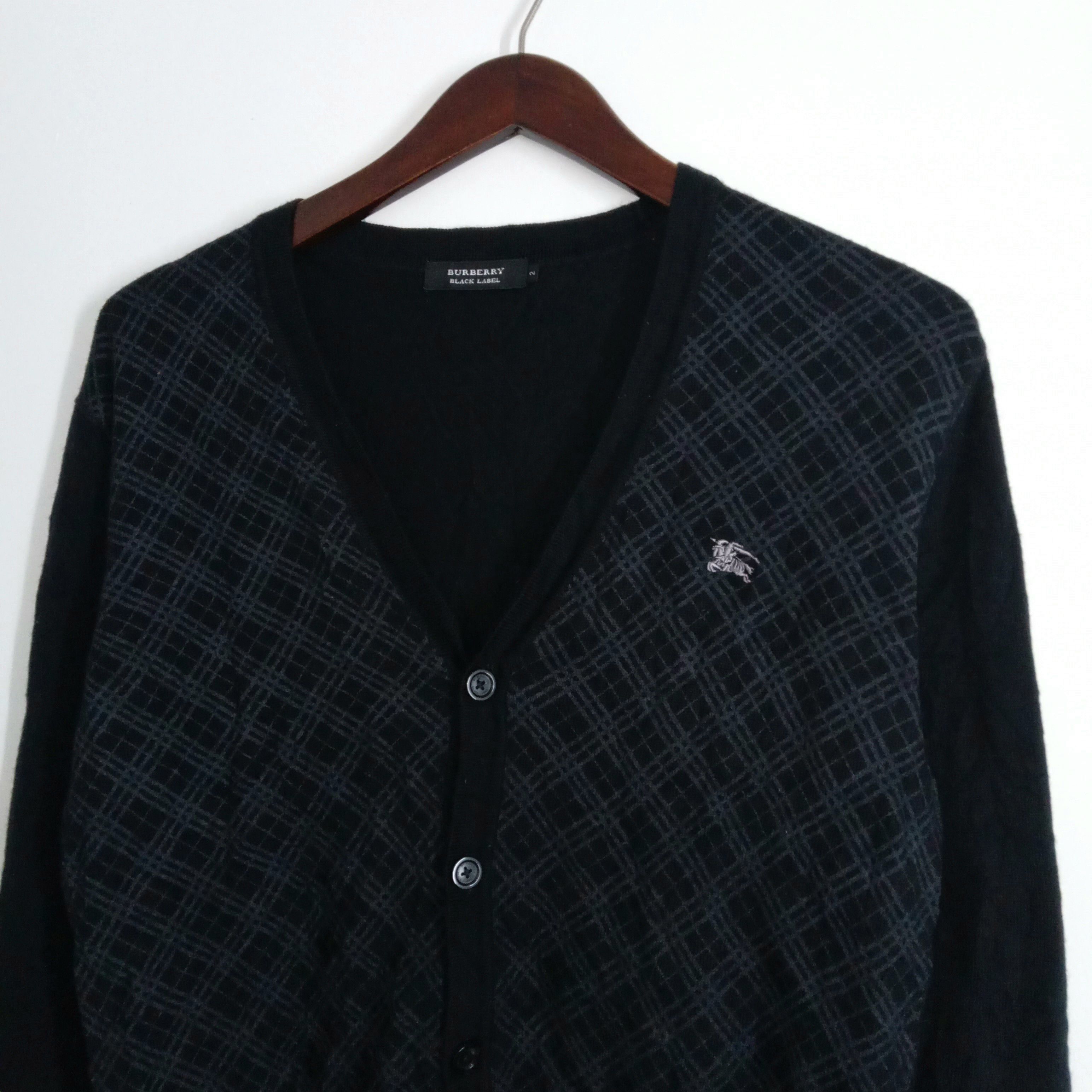 Burberry × Japanese Brand Burberry knitwear cardigan Size M / US 6-8 / IT 42-44 - 3 Thumbnail