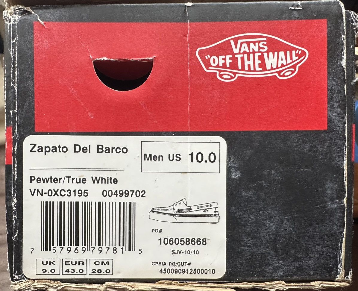 Vans Zapato Del Barco Size US 10 / EU 43 - 8 Thumbnail