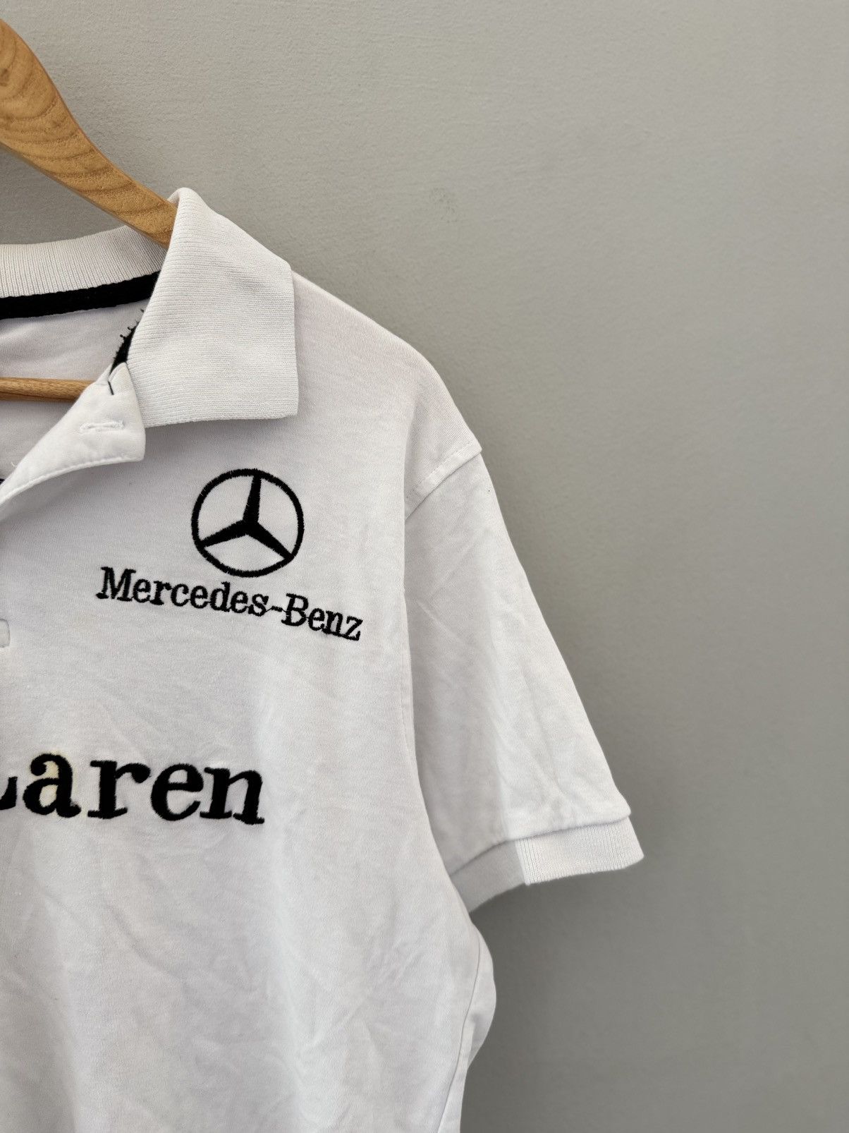 Mercedes-Benz Vintage T-shirts Mercedes- Benz Mc Laren AMG D2 Polo Y2K Size US XL / EU 56 / 4 - 4 Thumbnail
