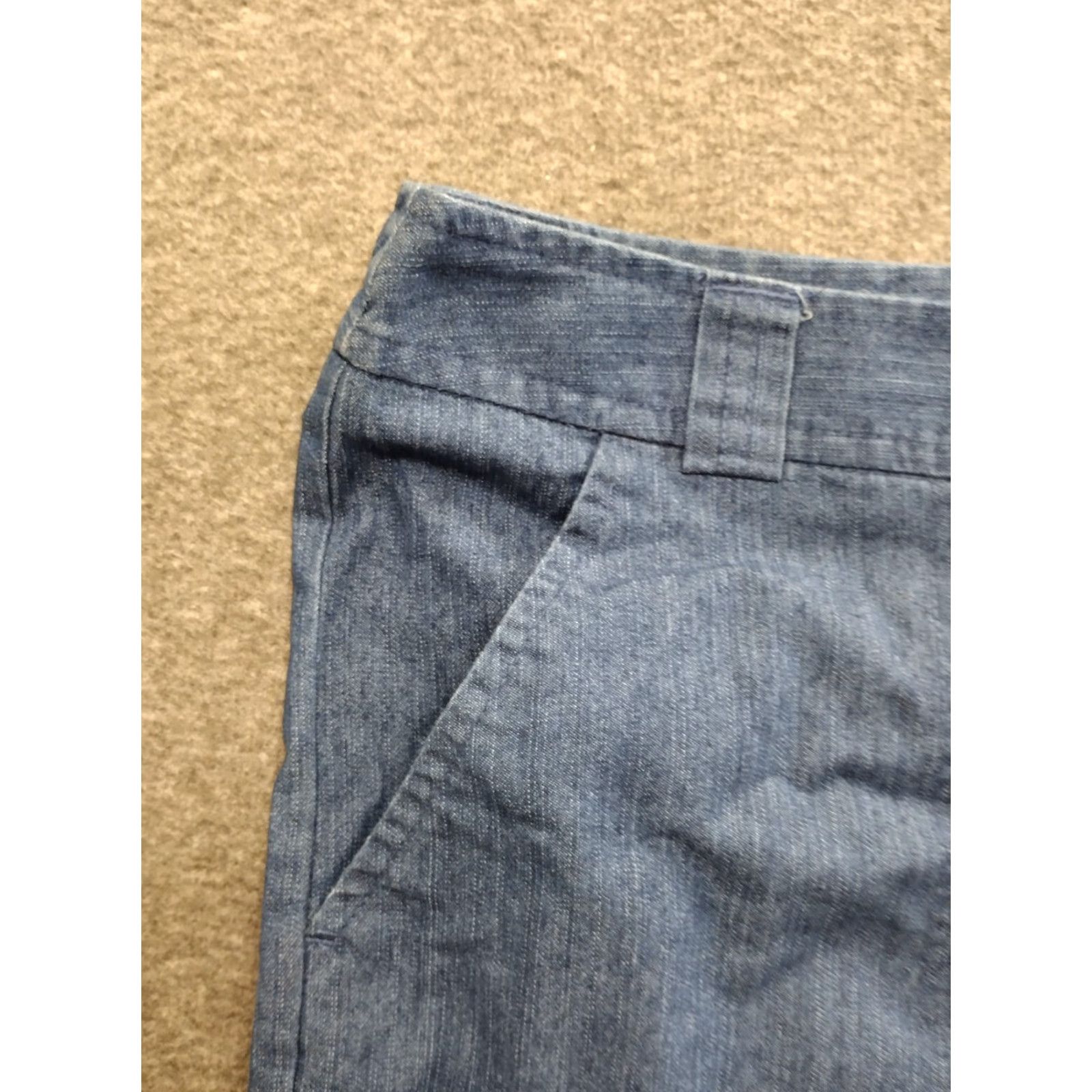 Vintage White Stag Women's Cotton Blend Capri Jeans Size 18 Size 40" / US 18 - 6 Thumbnail