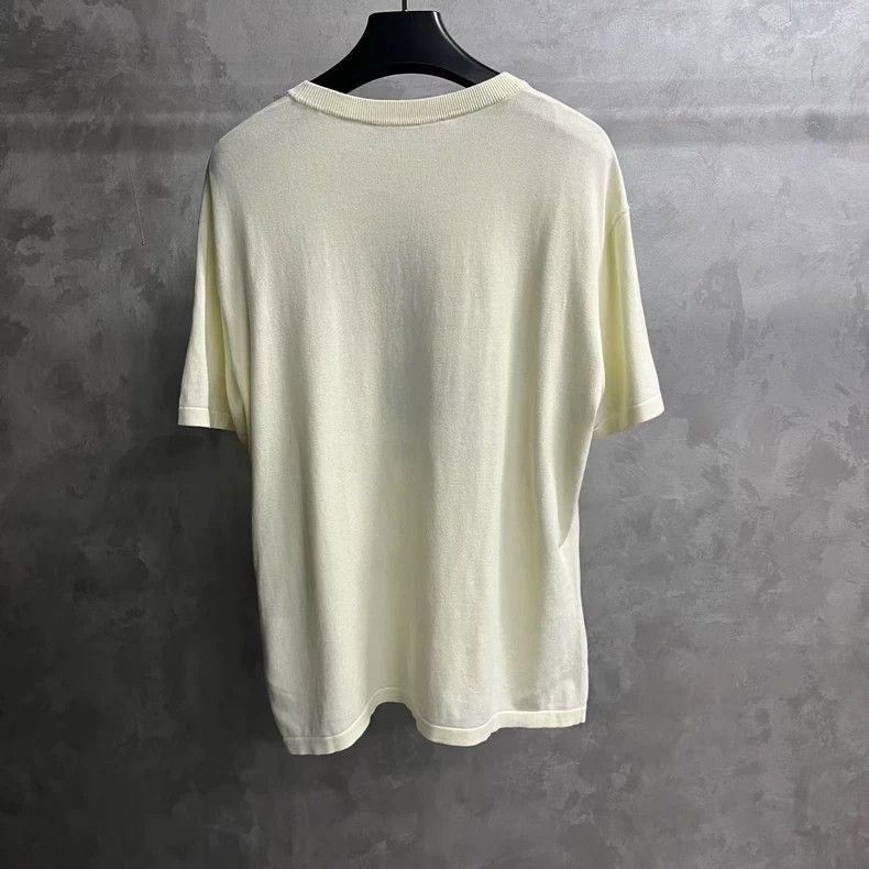 Louis Vuitton Louis Vuitton White Straight Crew Neck Logo Printed Pullov Size US L / EU 52-54 / 3 - 5 Thumbnail