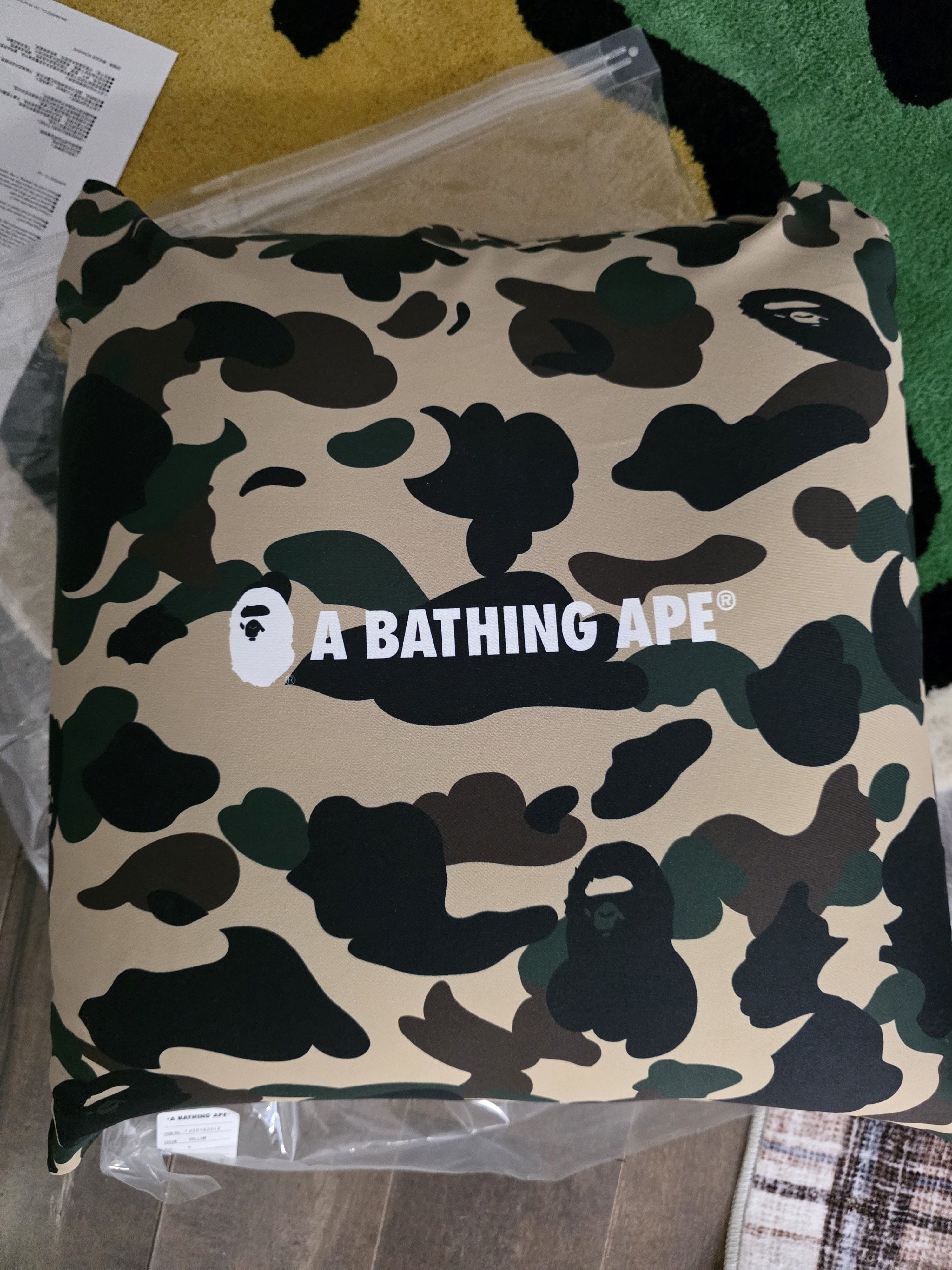 Bape Bape Shark 1st Camo Pillow Cushion | Grailed