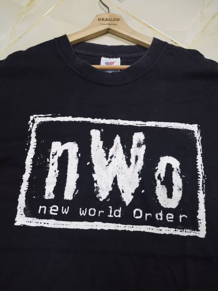 Vintage × WWE Vintage WWE NWO Short Tee Size US M / EU 48-50 / 2 - 2 Thumbnail