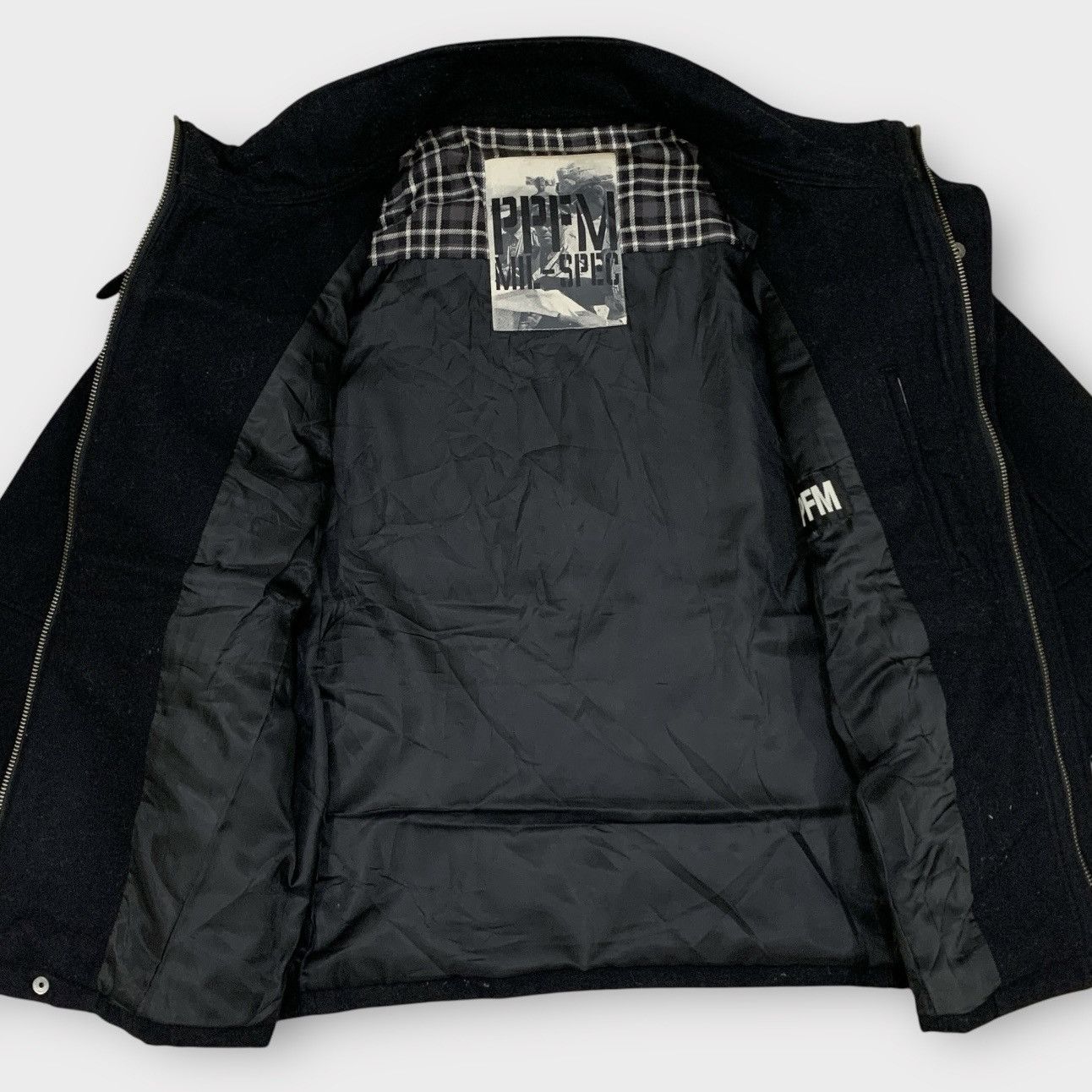 PPFM VINTAGE PPFM MIL SPEC M65 WOOL JACKET STAND COLLAR MILITARY Size US S / EU 44-46 / 1 - 13 Thumbnail