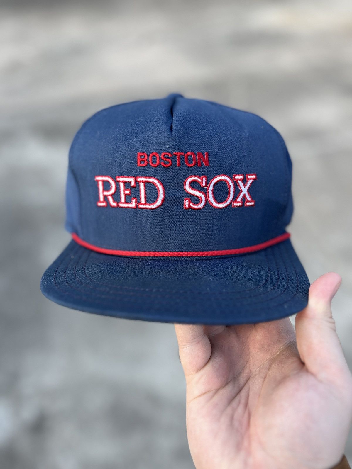 Sports Specialties Vintage 90’s Boston Red Sox MLB SnapBack Hat Size ONE SIZE - 1 Thumbnail