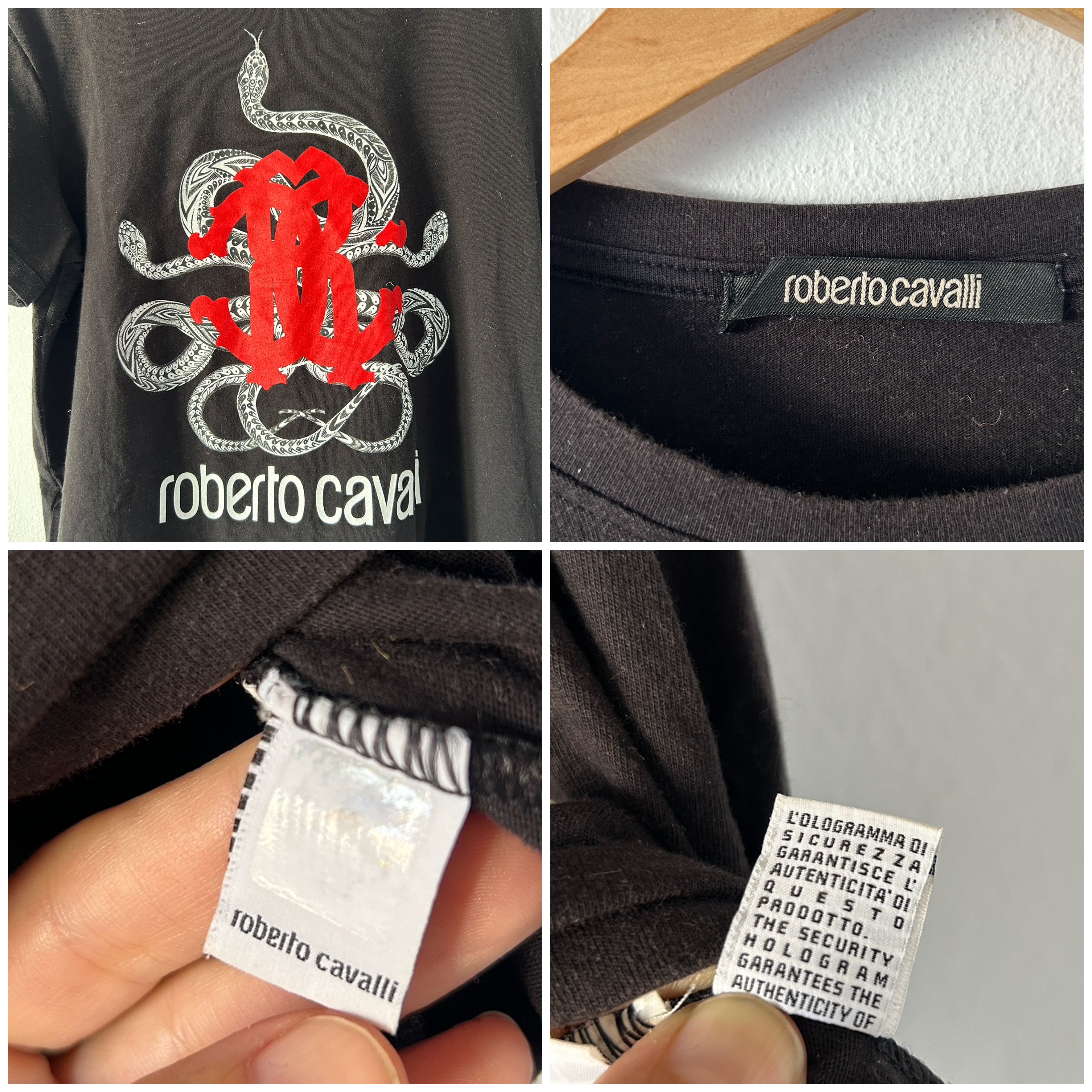 Roberto Cavalli Vintage Y2K Roberto Cavalli T-Shirt Size L / US 10 / IT 46 - 8 Thumbnail