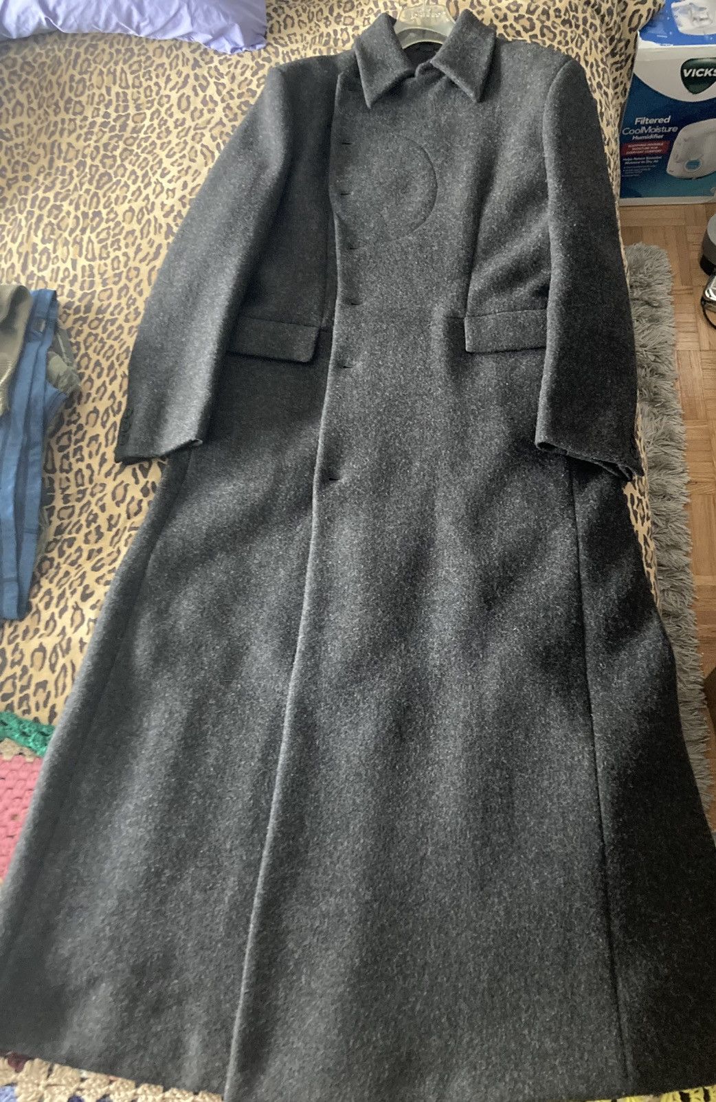 Alexander McQueen Alexander McQueen 2008 fitted gray wool coat Size US M / EU 48-50 / 2 - 10 Thumbnail