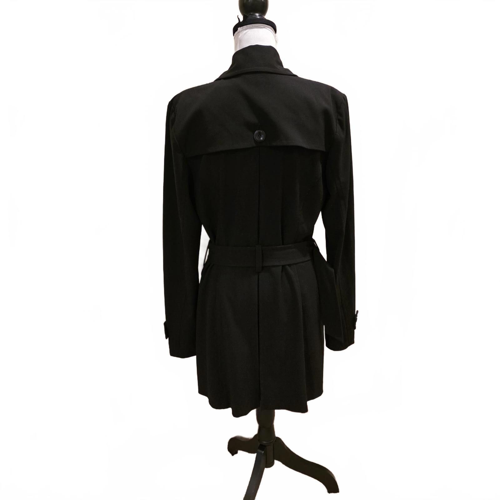 Other BCX Double Breasted Belted Fit & Flare Trench Coat Size L / US 10 / IT 46 - 5 Thumbnail