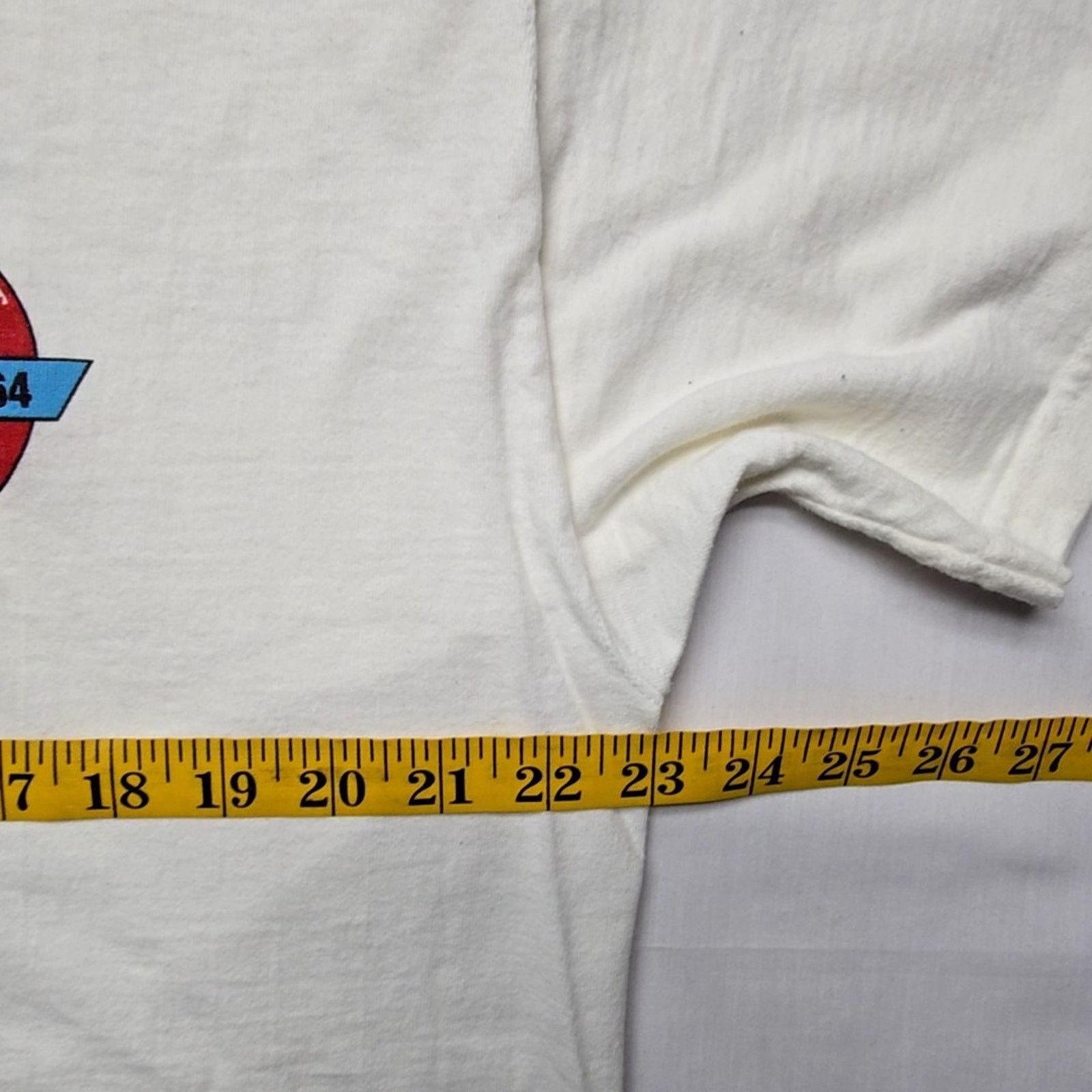 Fruit Of The Loom Vintage Late Great Chevys Car Shirt XL White Tee 90s Size US XL / EU 56 / 4 - 7 Thumbnail