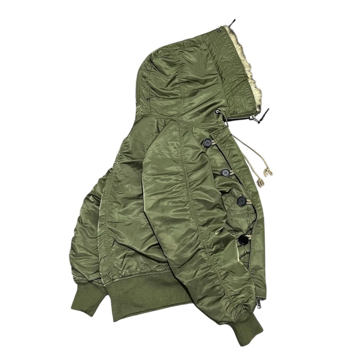 Alpha Industries Jeanasis Alternative Alpha Industries N2B Fur Bomber Jacket Size US XL / EU 56 / 4 - 11 Thumbnail