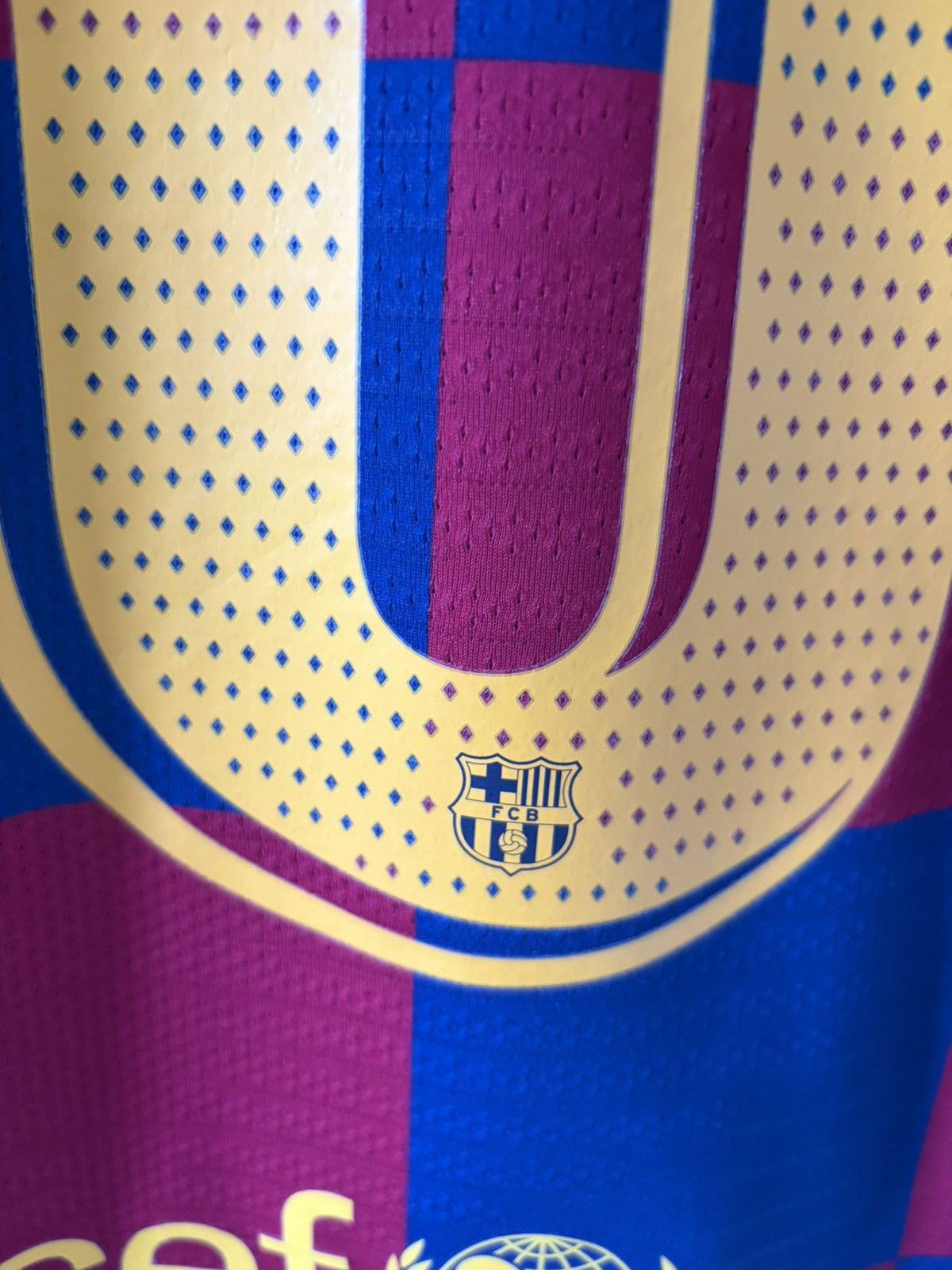 Barcelona nike 2019/2020 domowa Messi Vaporknit meczowa — zdjęcie 3