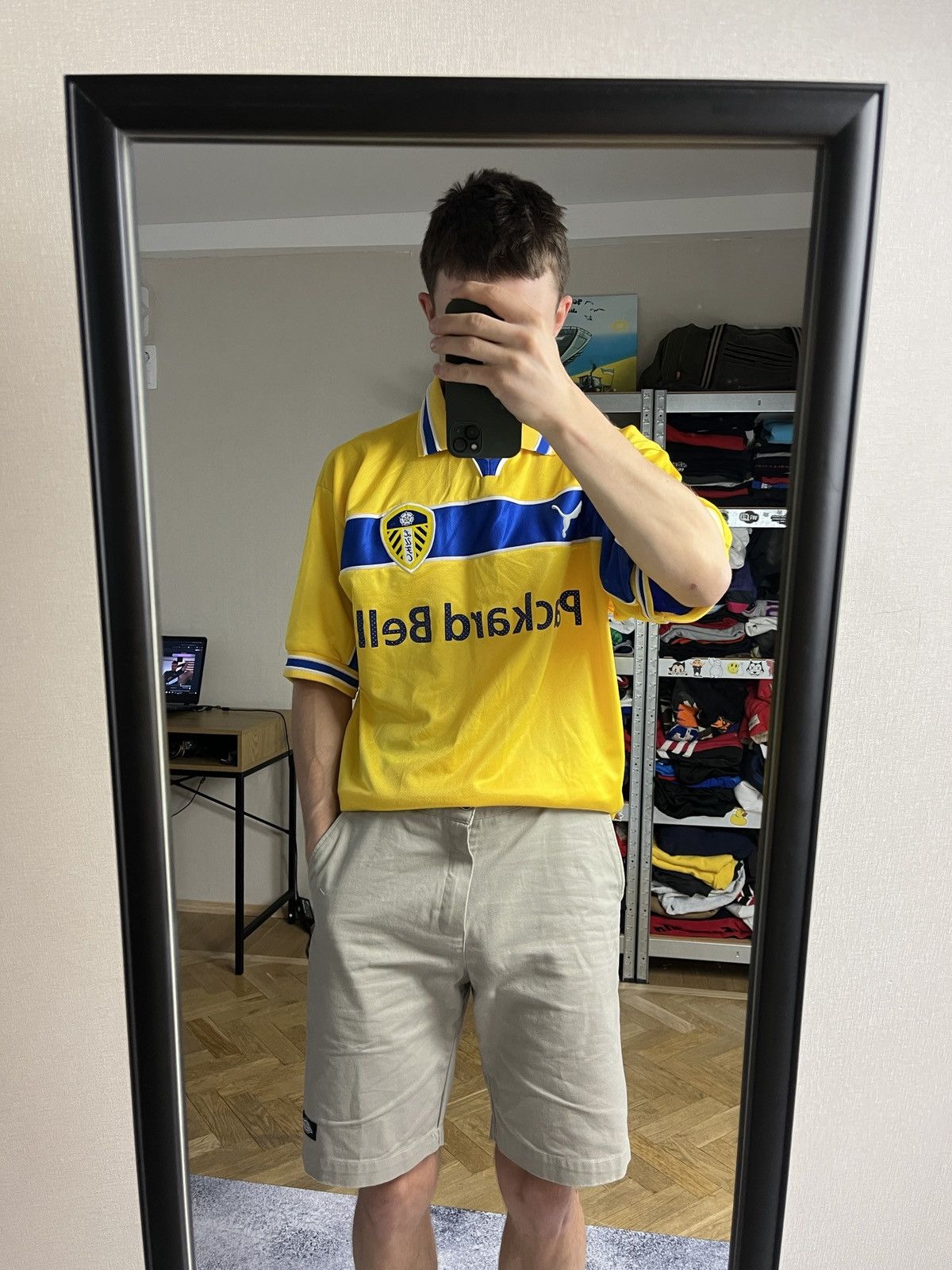 Puma × Vintage Leeds United Vintage 1999 2000 Puma Soccer Third Jersey Size US L / EU 52-54 / 3 - 2 Thumbnail