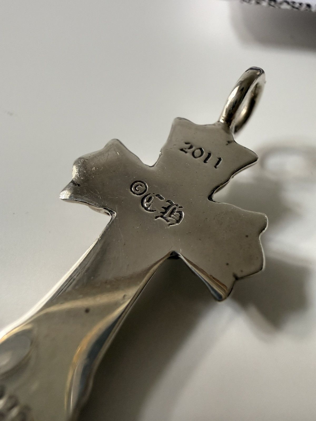 Chrome Hearts Chrome hearts double cross tiny pendant Size ONE SIZE - 6 Thumbnail
