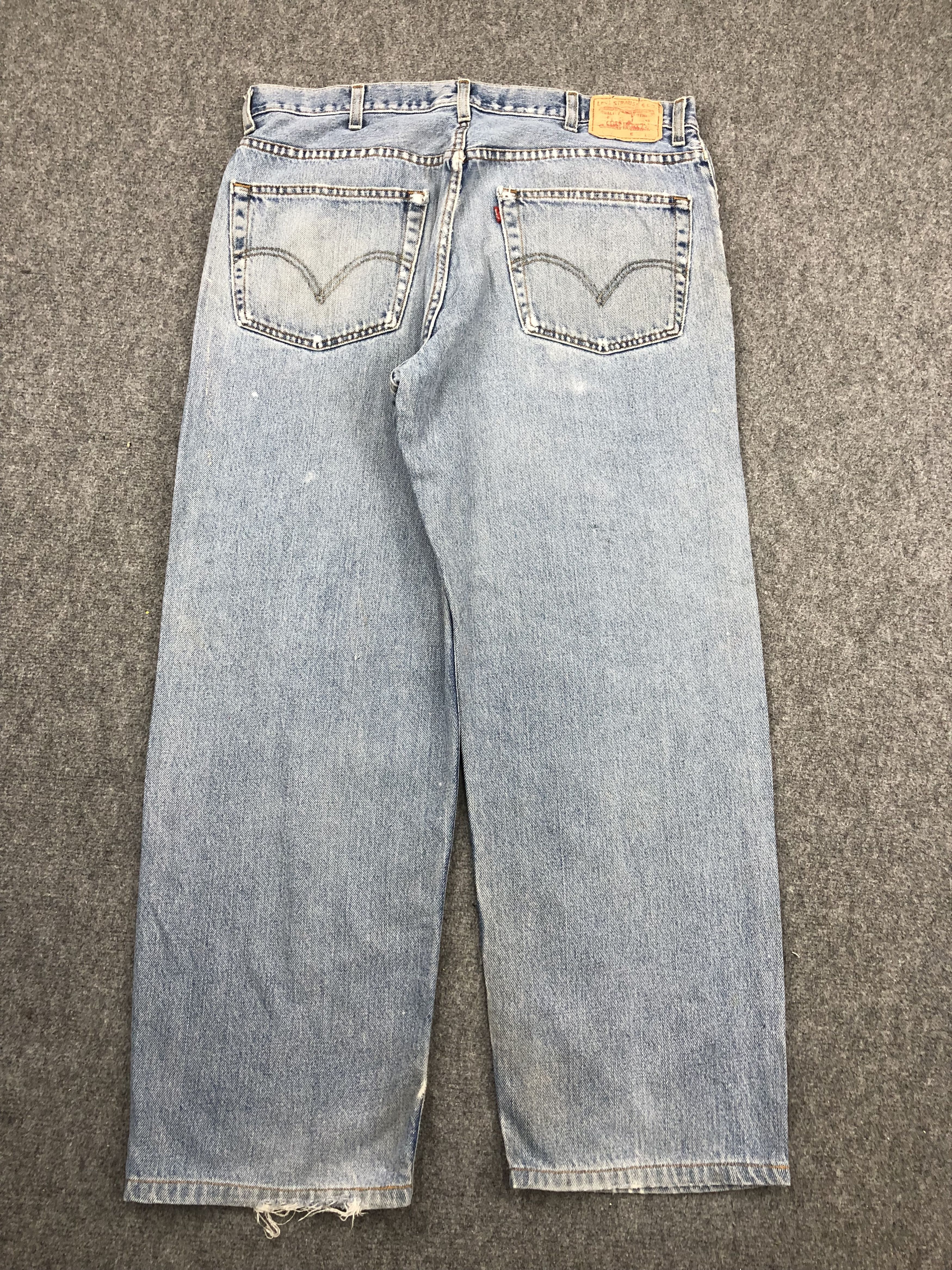 Levi's Vintage Levis 550 Relaxed Fit Jeans DPP0231 Size US 37 - 3 Thumbnail