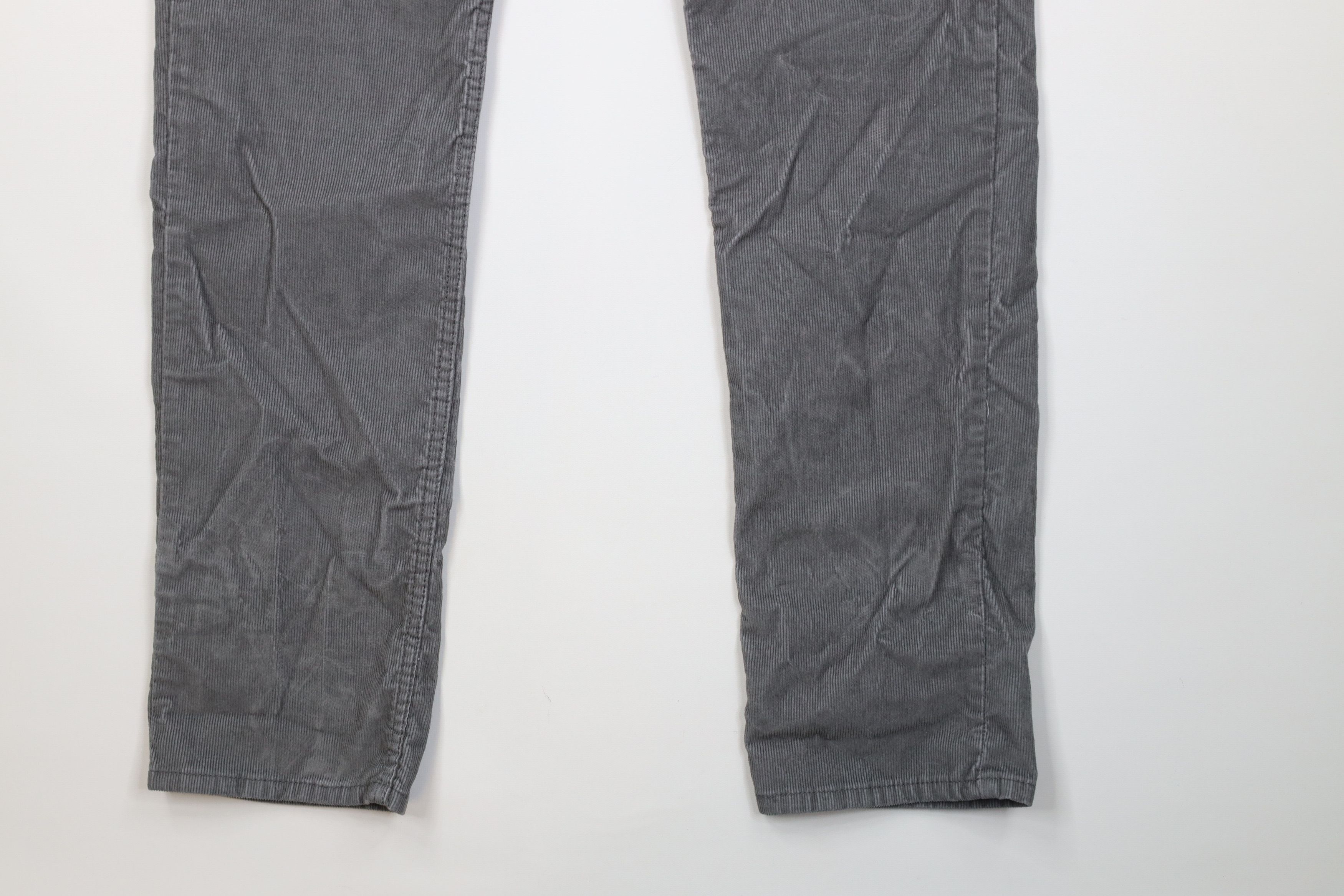 Levi's Vintage Y2K Levis 511 Slim Fit Corduroy Chino Pants Gray Size US 36 / EU 52 - 6 Thumbnail