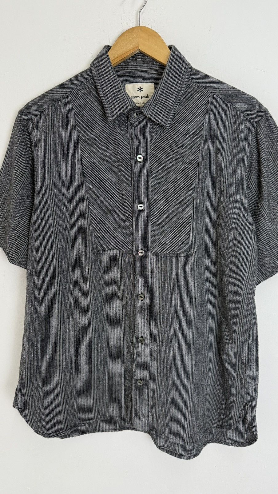 Snow Peak Snow Peak Herringbone Shirt. Size US M / EU 48-50 / 2 - 3 Thumbnail